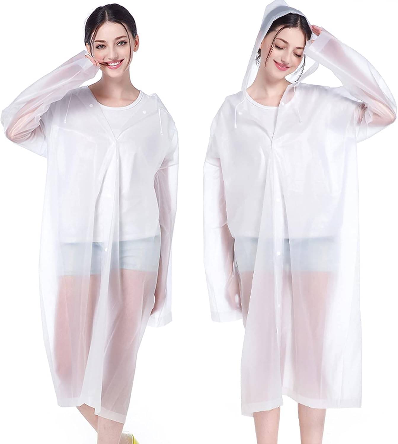 Adorazone White PVC Men's Long Raincoat ( Pack of 1 ) Adorazone White PVC Men's Long Raincoat ( Pack of 1 )