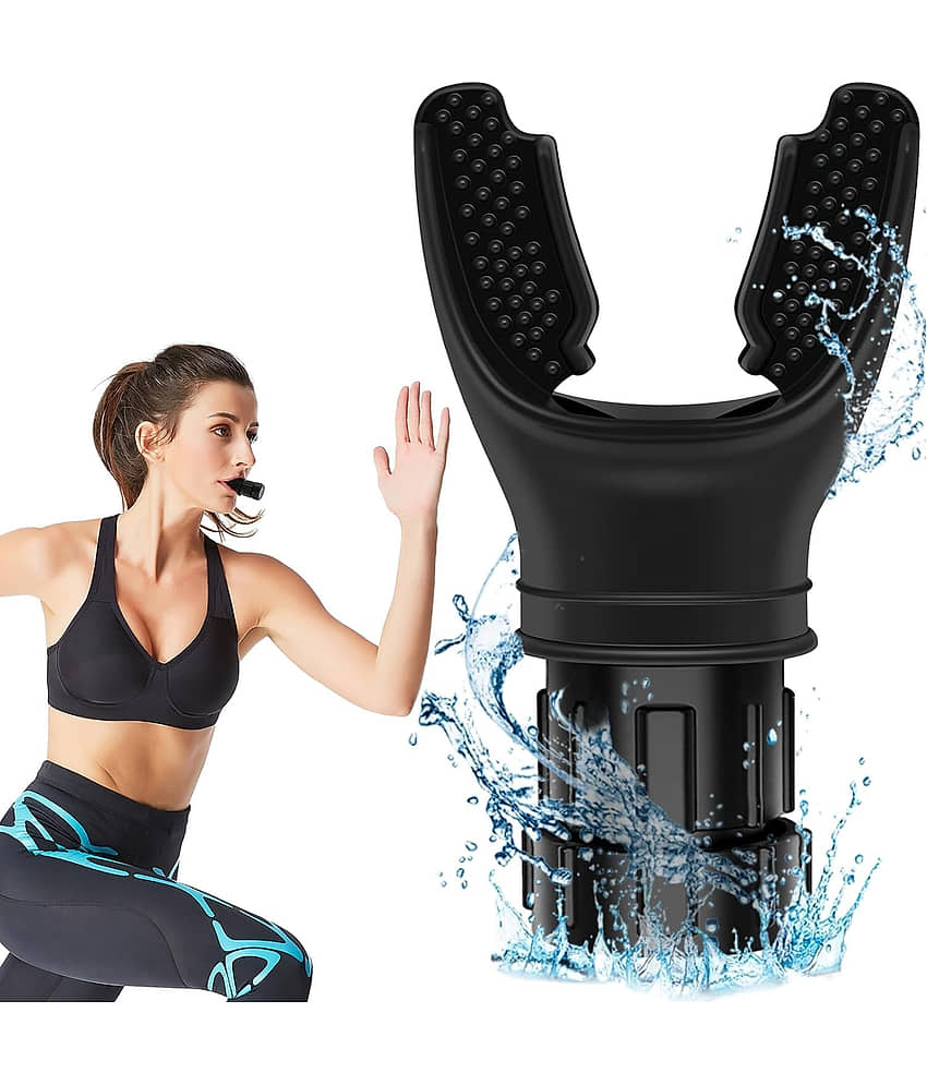 Breathing Exercise Trainer Machine for Lungs, Lung Capacity Enhancer Exerciser Equipment Respiratory Muscle Trainer Device Increased Sports Breathing Ability Fitness Men Women - Sports and Fitness Equipment | Buy online on ZillyBuy