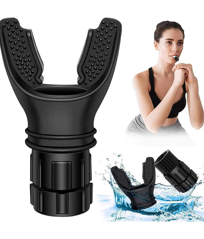 Breathing Exercise Trainer Machine for Lungs, Lung Capacity Enhancer Exerciser Equipment Respiratory Muscle Trainer Device Increased Sports Breathing Ability Fitness Men Women - Sports and Fitness Equipment | Buy online on ZillyBuy