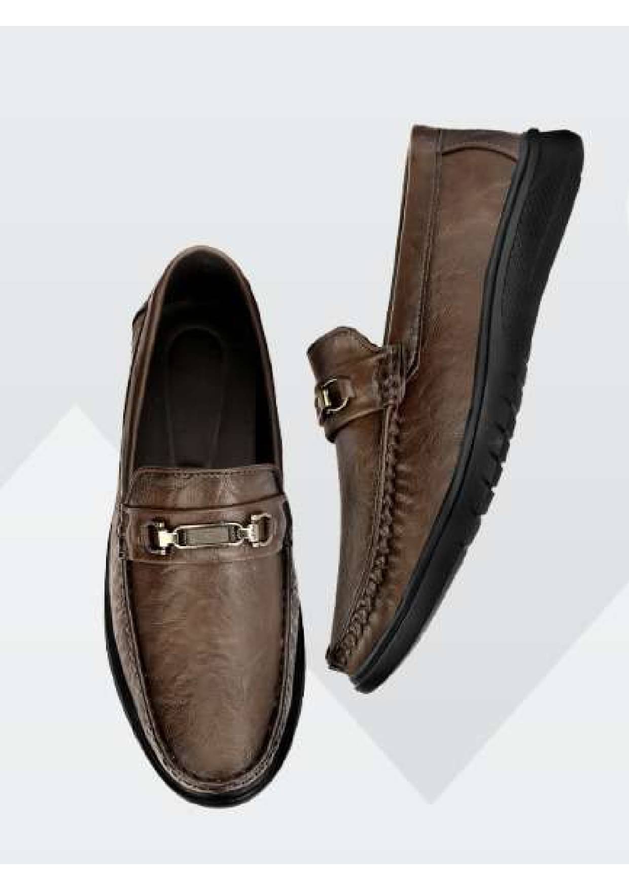     			Buxton Brown Men's Slip on Shoes