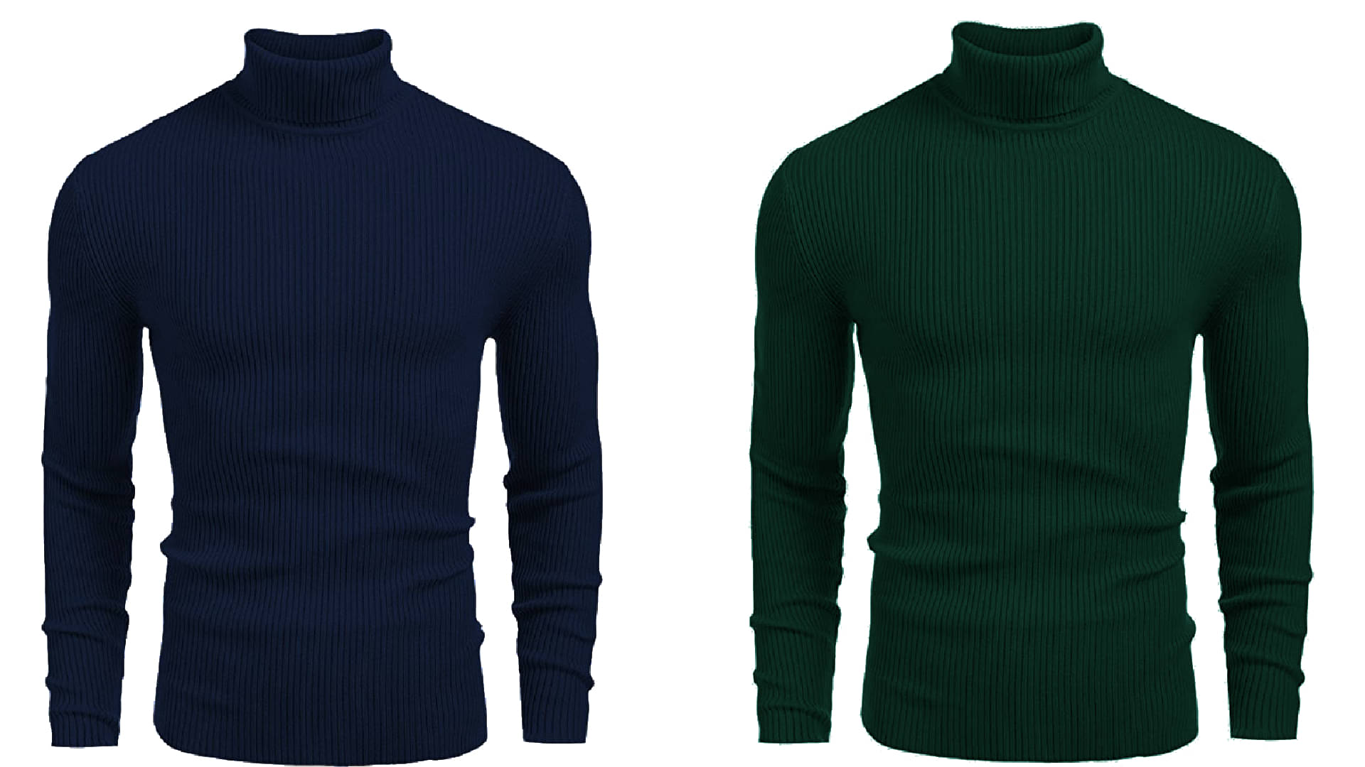     			CAT BUNNY Woollen High Neck Men's Sweatshirt - Multicolor ( Pack of 2 )