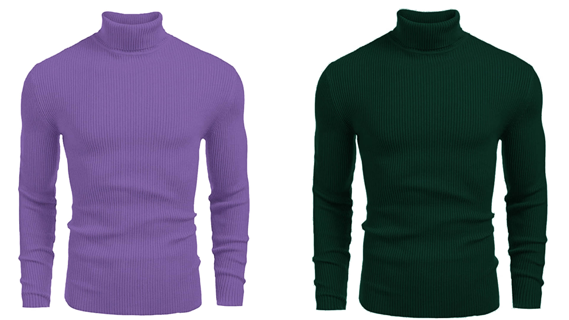     			CAT BUNNY Woollen High Neck Men's Sweatshirt - Multicolor ( Pack of 2 )