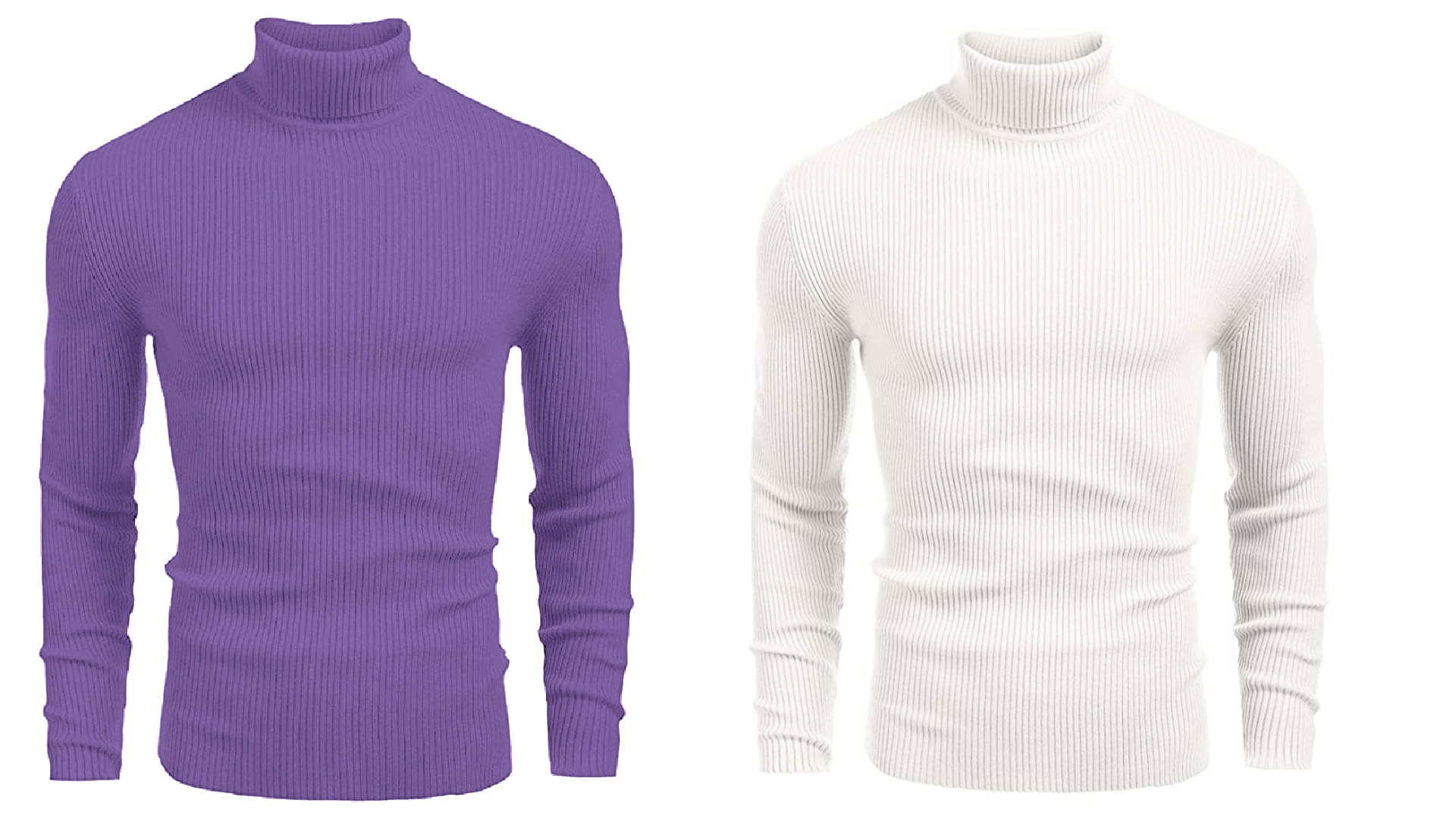     			CAT BUNNY Woollen High Neck Men's Sweatshirt - Multicolor ( Pack of 2 )