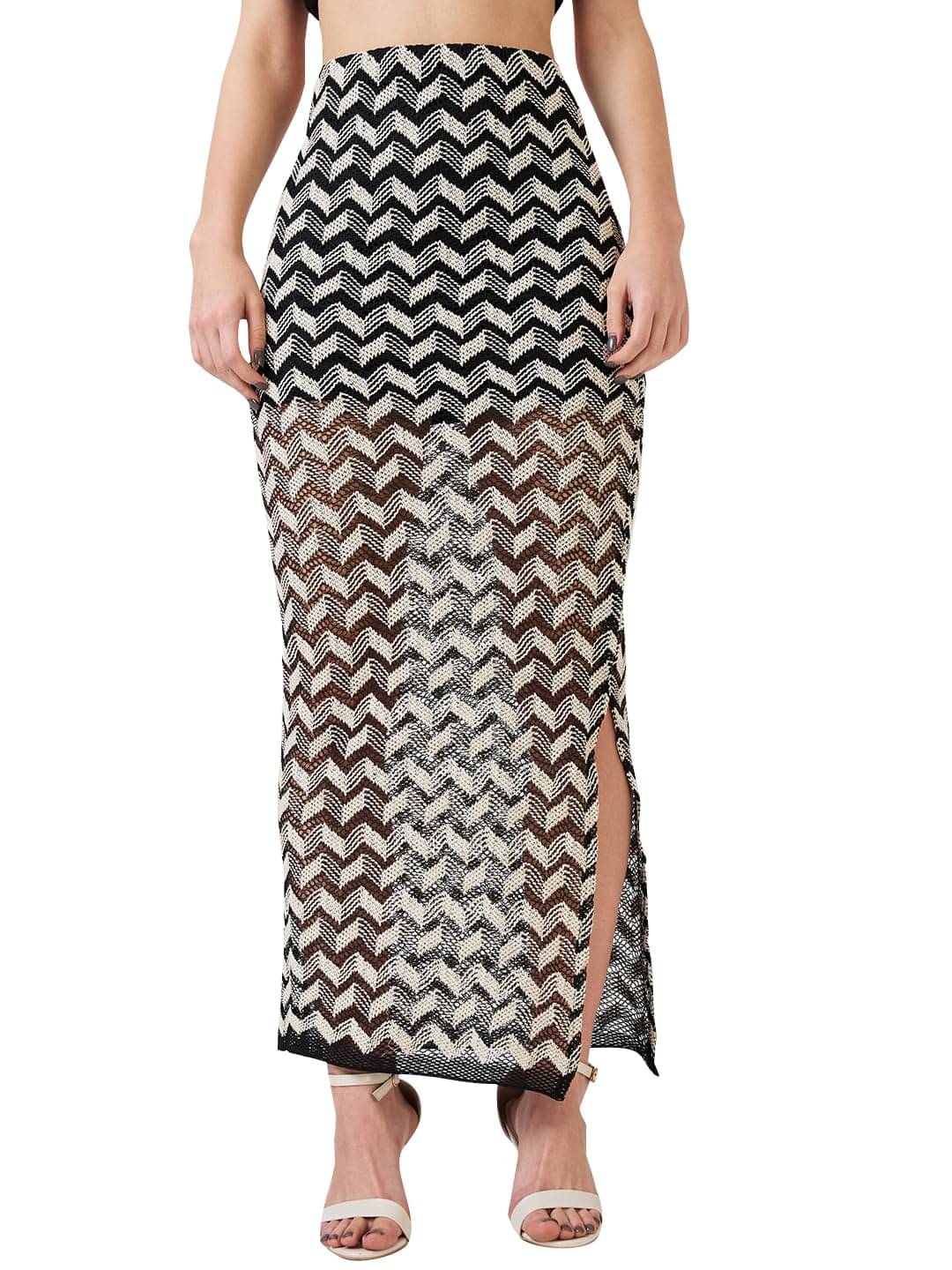     			Globus Multicolor Cotton Blend Women's Pencil Skirt ( Pack of 1 )
