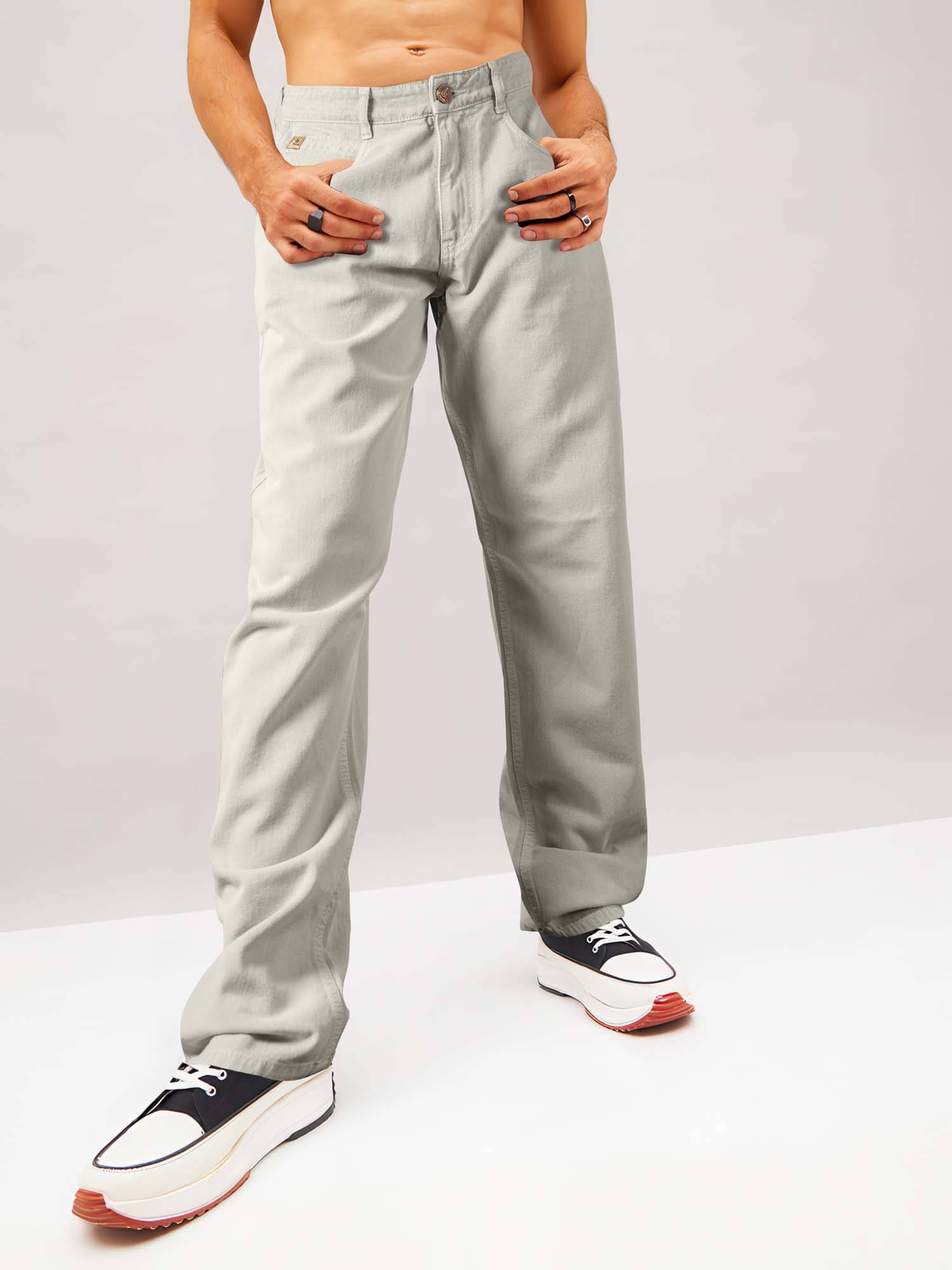 JB JUST BLACK Clean Look Men's Jeans - Grey ( Pack of 1 ) JB JUST BLACK Clean Look Men's Jeans - Grey ( Pack of 1 )