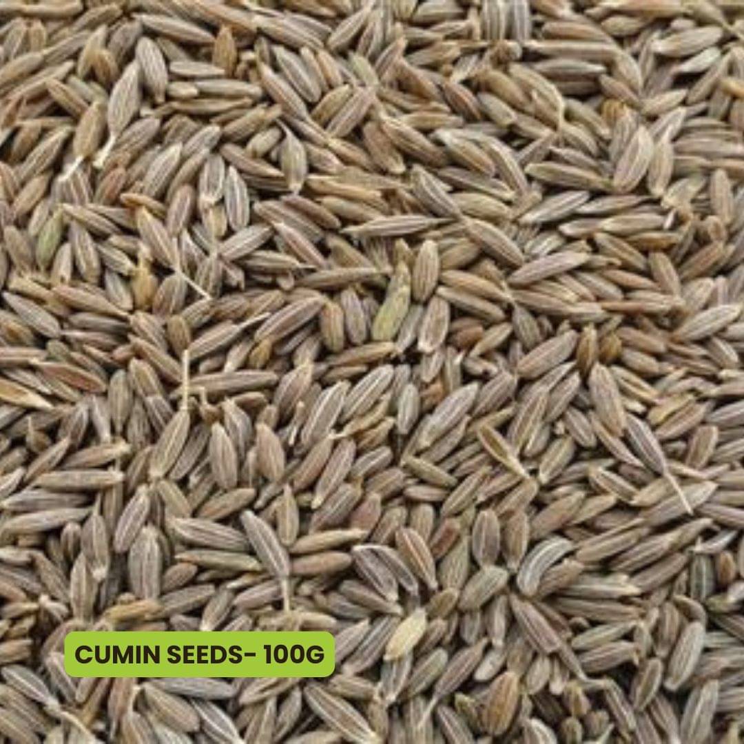 KCM HYPER Cumin Seeds, Farmer Sourced, Rich Earthy Flavor, Eco-Pack 100 gm KCM HYPER Cumin Seeds, Farmer Sourced, Rich Earthy Flavor, Eco-Pack 100 gm