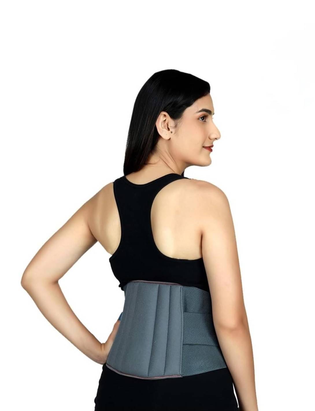     			Lunya Lumbar Support LS Belt Back Pain Relief Brace Abdominal Support Free Size