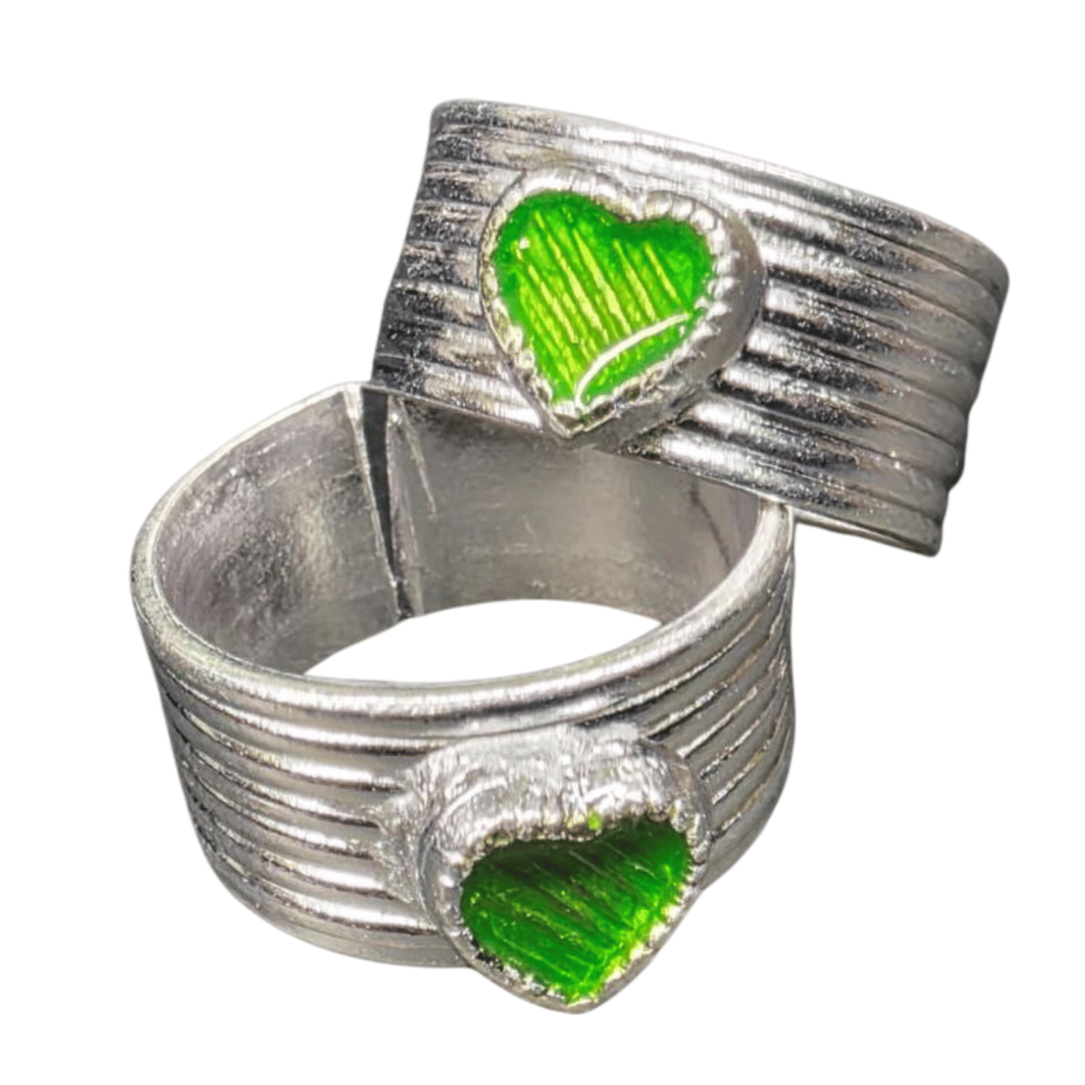 METTI MOHAN TRADERS Silver Toe Rings ( Pack of 2 ) METTI MOHAN TRADERS Silver Toe Rings ( Pack of 2 )