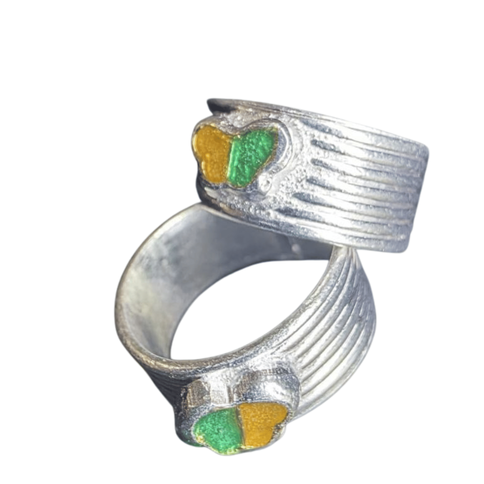     			METTI MOHAN TRADERS Silver Toe Rings ( Pack of 2 )