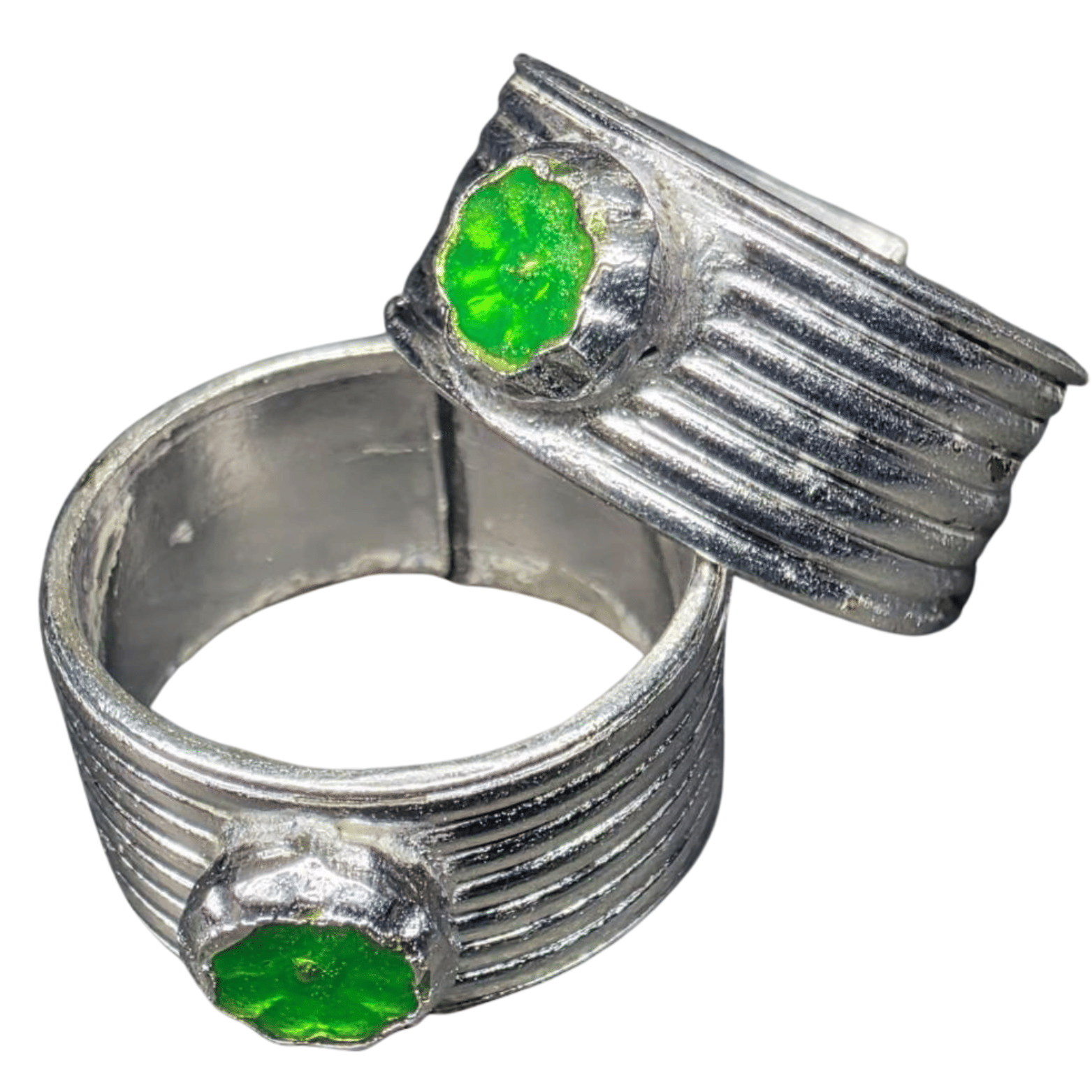 METTI MOHAN TRADERS Silver Toe Rings ( Pack of 2 ) METTI MOHAN TRADERS Silver Toe Rings ( Pack of 2 )