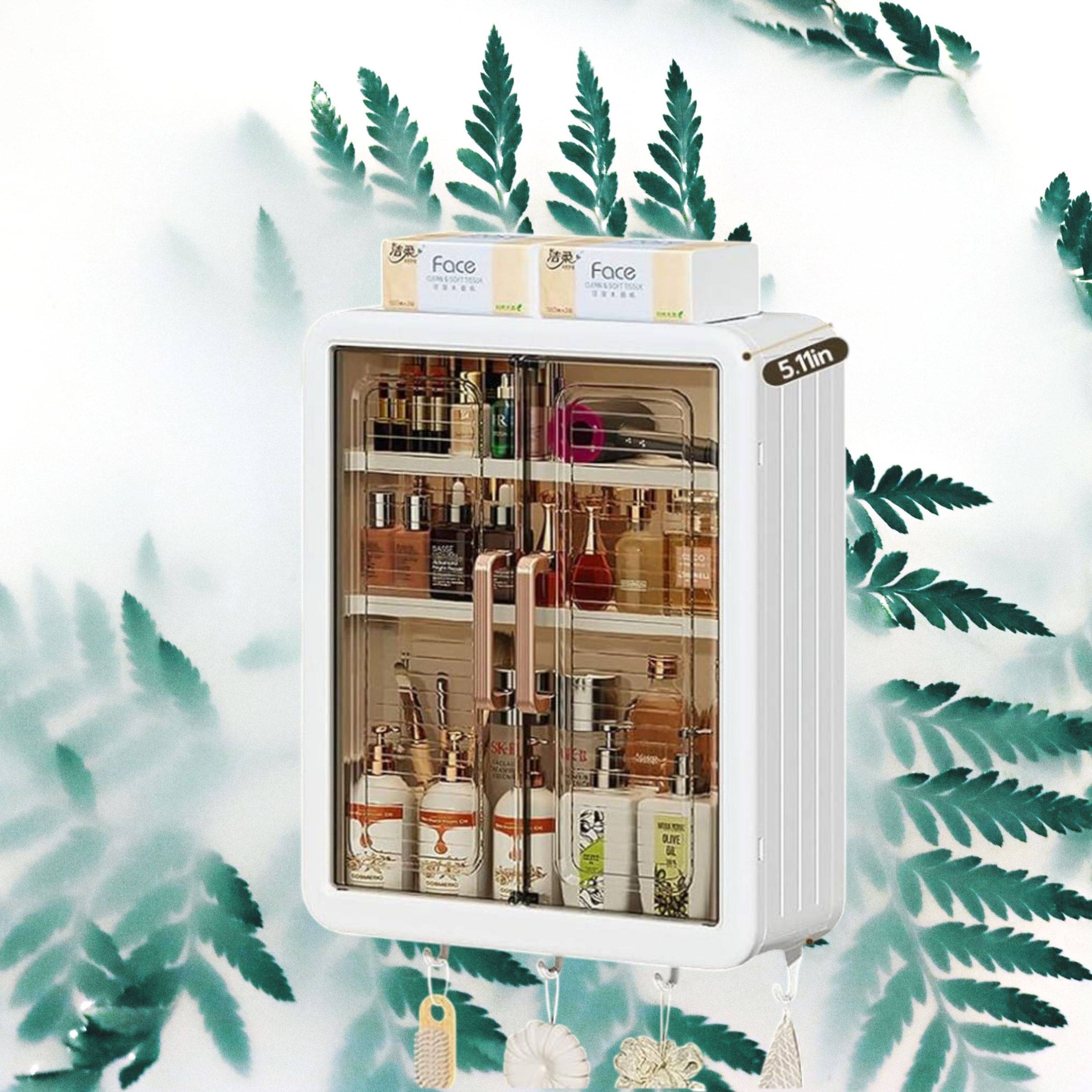     			Make Up Organizer Wall Mounted Waterproof Storage Box for Kitchen Home Decor| Bath | Bath Caddies & Storage| Bath Caddies & Storage| Bath Caddies & Storage|1 Shower Organizer