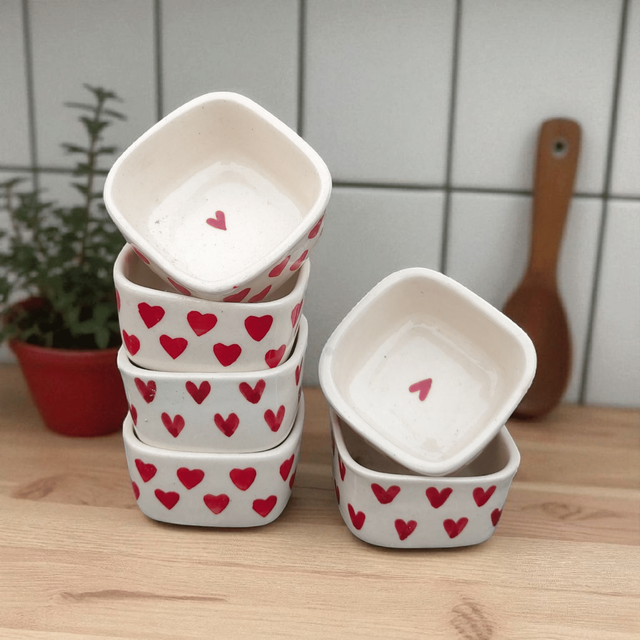     			Malaikah Ceramic Mixing Bowl 6 Pc