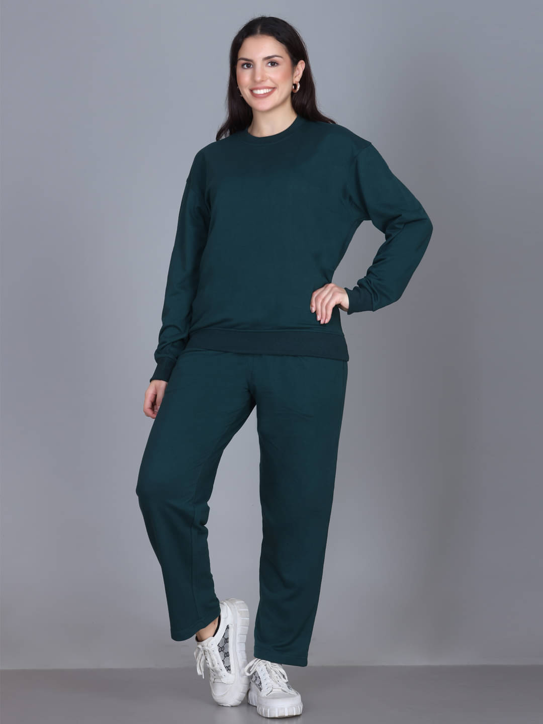     			OBAAN Women Fleece Sports Tracksuits