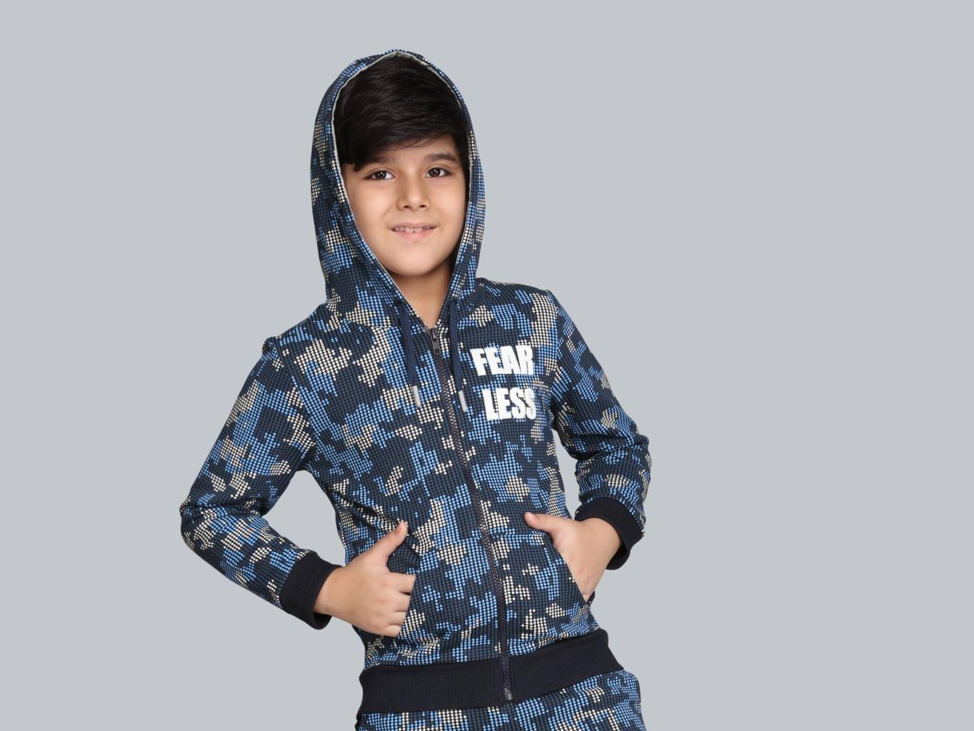     			PLUM TREE Pack of 1 Boys Cotton Sweatshirt ( Navy Blue )