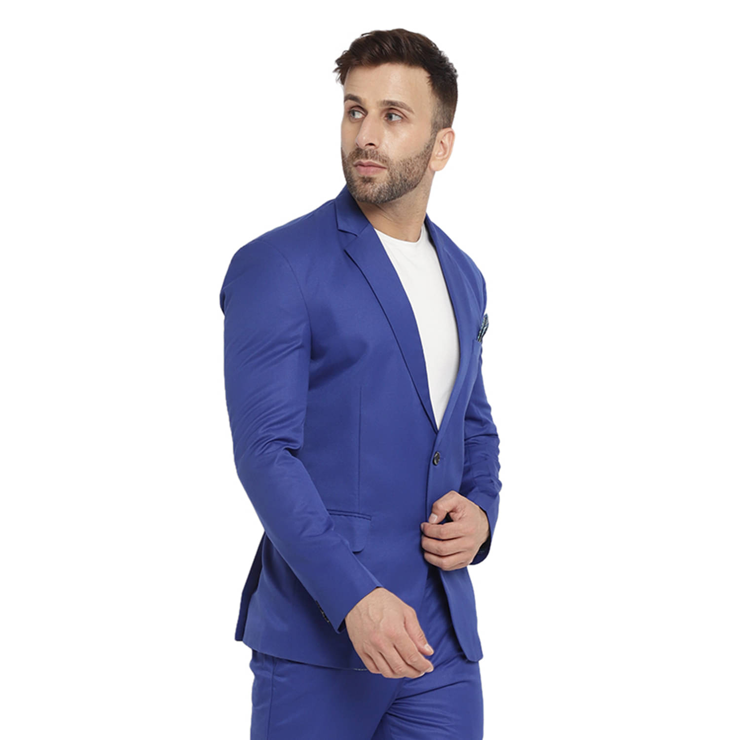     			REFULGENT Viscose Men's Blazer - Blue ( Pack of 1 )