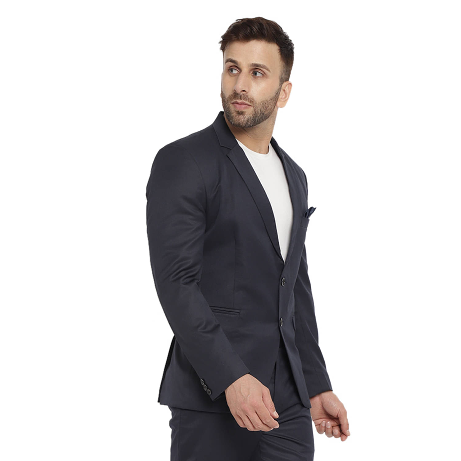     			REFULGENT Viscose Men's Blazer - Blue ( Pack of 1 )