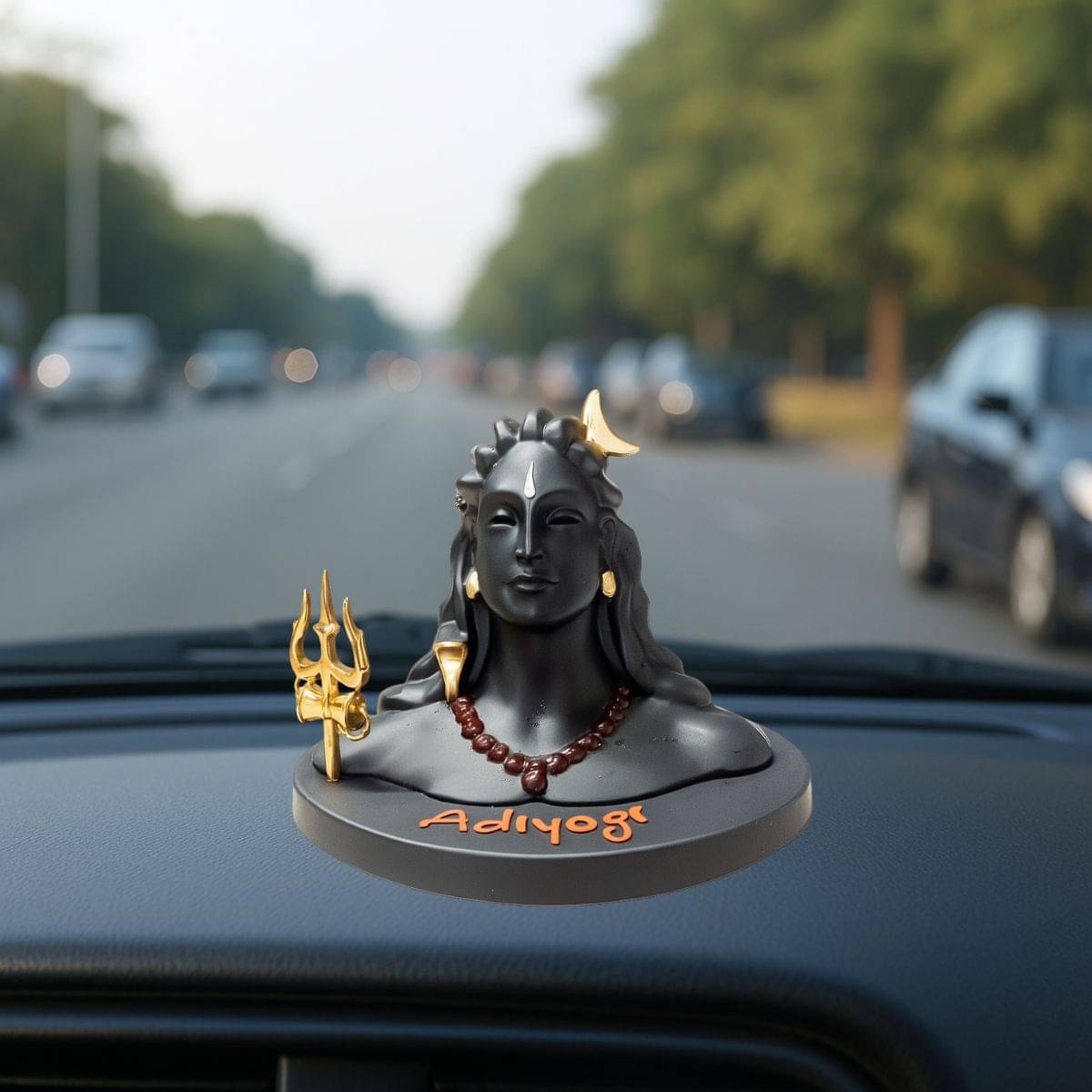     			Tiny Shiny Adiyogi Idol/Statue for Pooja Room & Home Office Decor