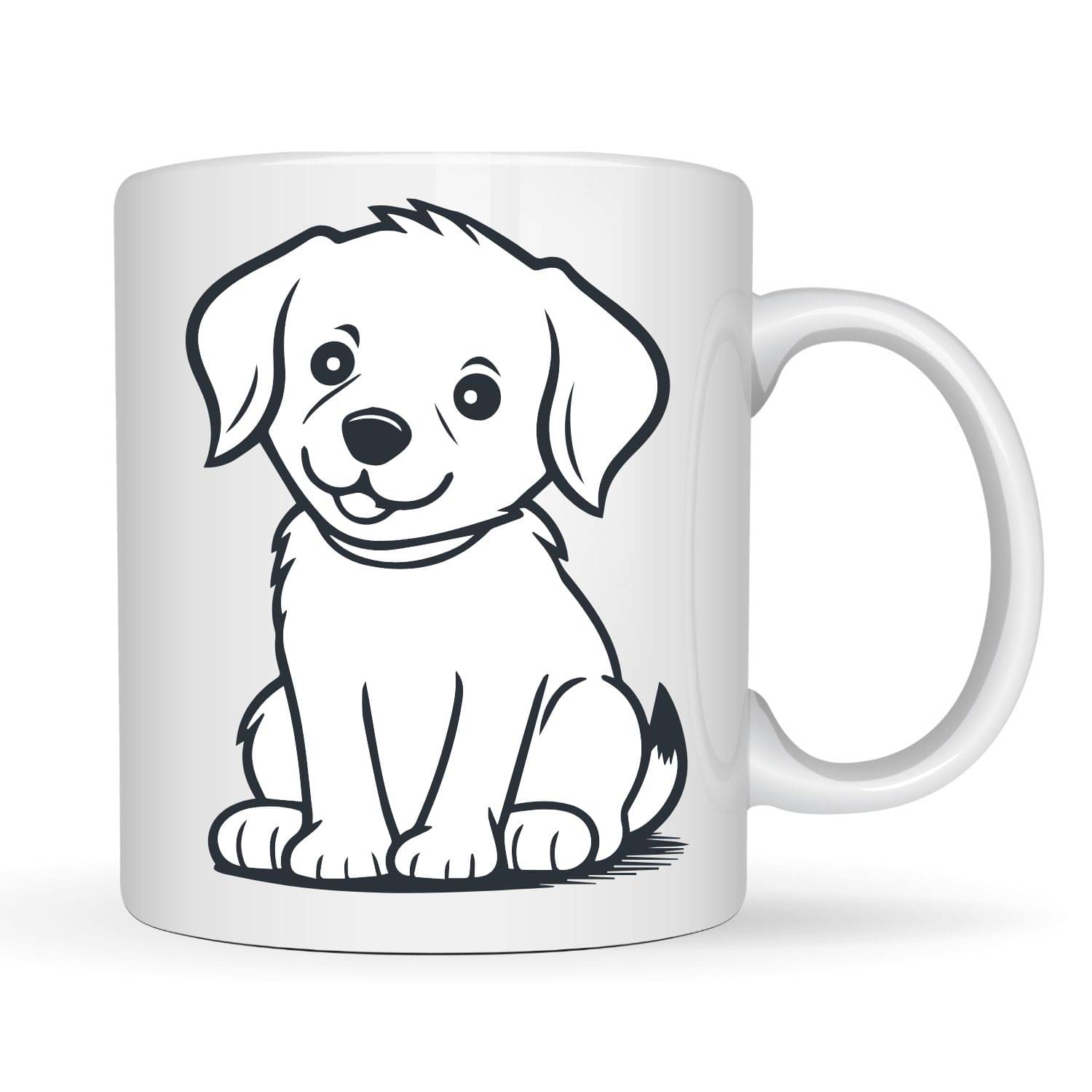     			maddock corp coffee mug Animal Ceramic Coffee Mug 350 mL ( Pack of 1 )