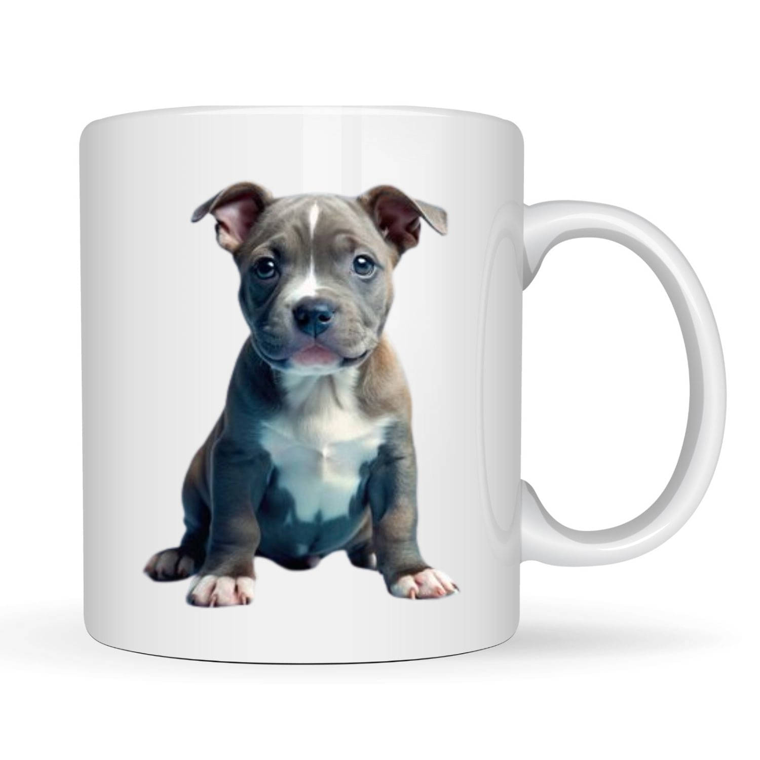     			maddock corp white mug dog Animal Ceramic Coffee Mug 350 mL ( Pack of 1 )