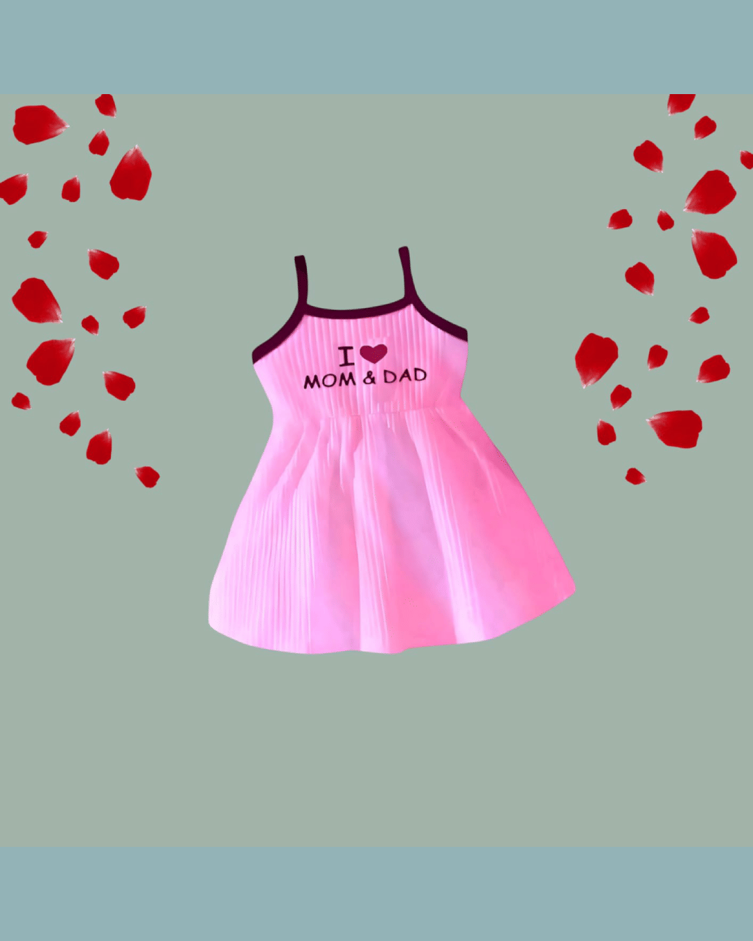 swapdeli Cotton Blend Frock For Baby Girls ( Pack of 1 , Pink )     			swapdeli Cotton Blend Frock For Baby Girls ( Pack of 1 , Pink )