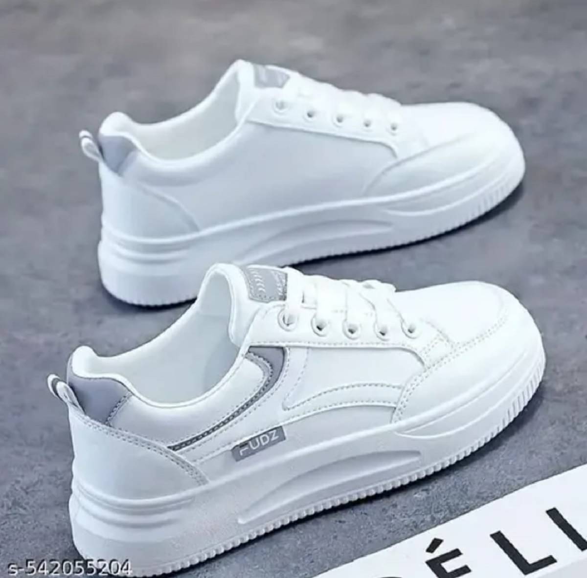     			ABHIDHA White Women's Sneakers