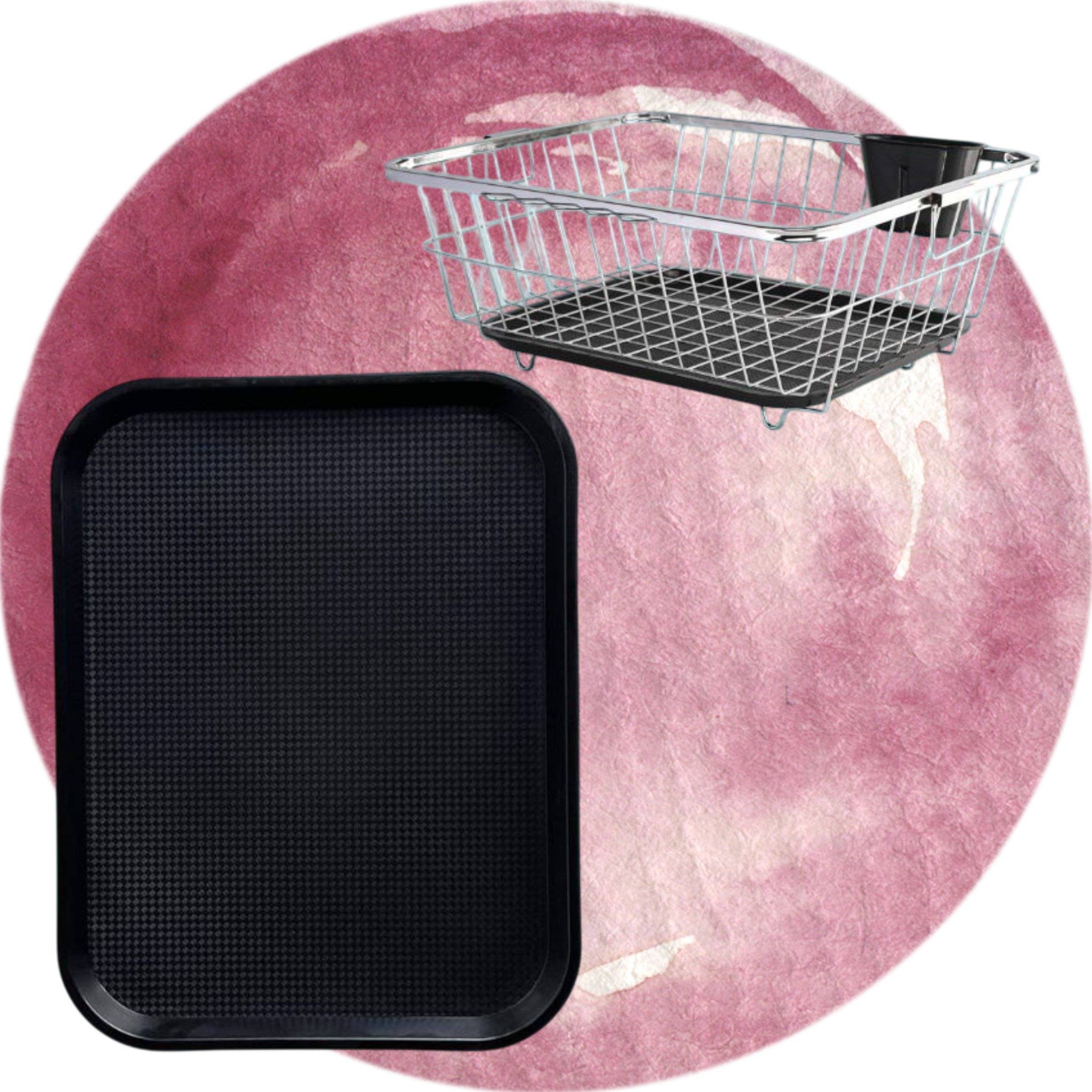 ALCY Silver Steel Dish Drainers ( Pack of 1 ) ALCY Silver Steel Dish Drainers ( Pack of 1 )