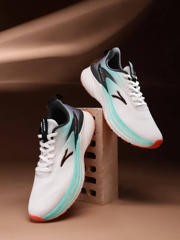     			Action BULLET-244 White Men's Sports Running Shoes