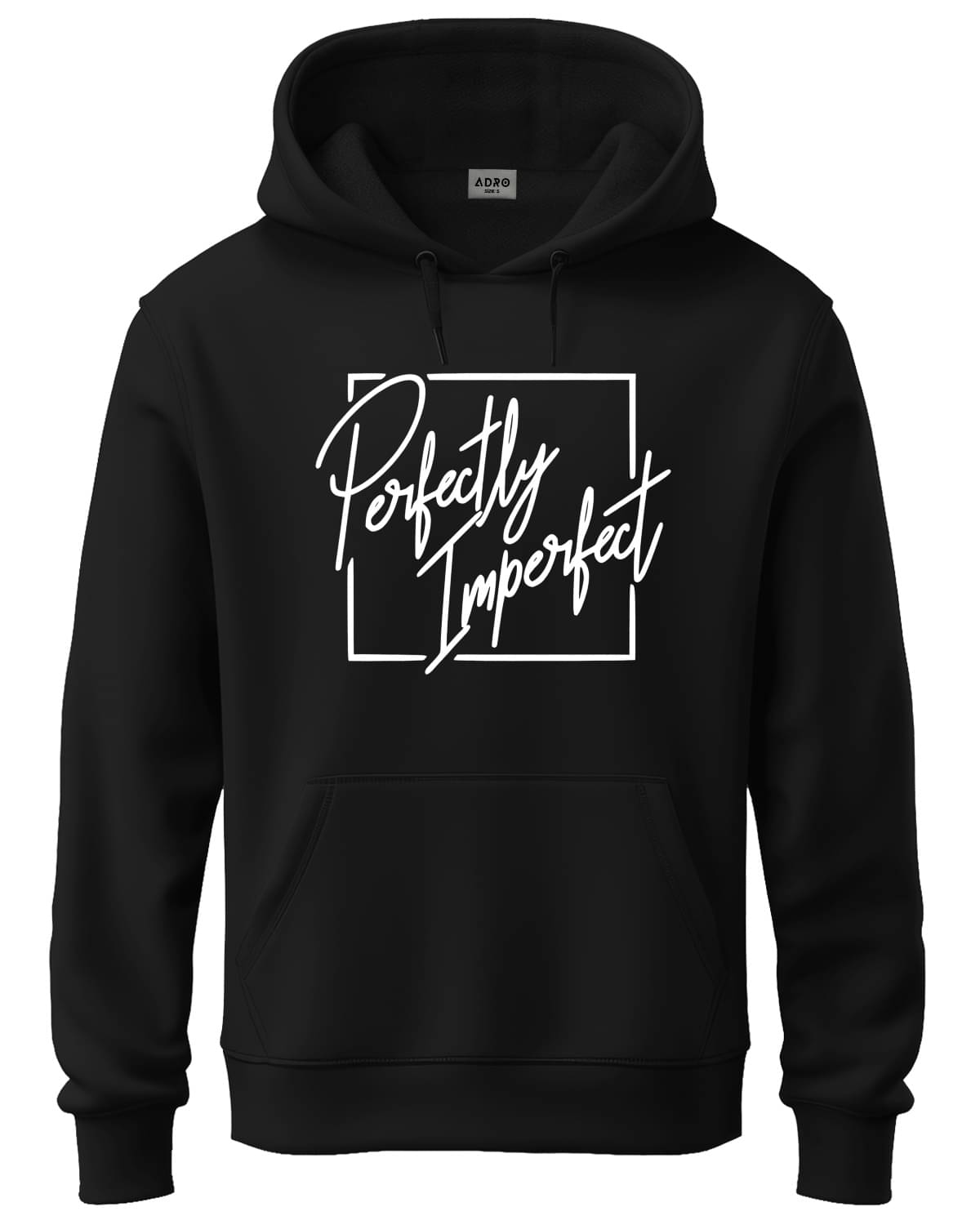 Adro Fleece Hooded Men's Sweatshirt - Black ( Pack of 1 )     			Adro Fleece Hooded Men's Sweatshirt - Black ( Pack of 1 )