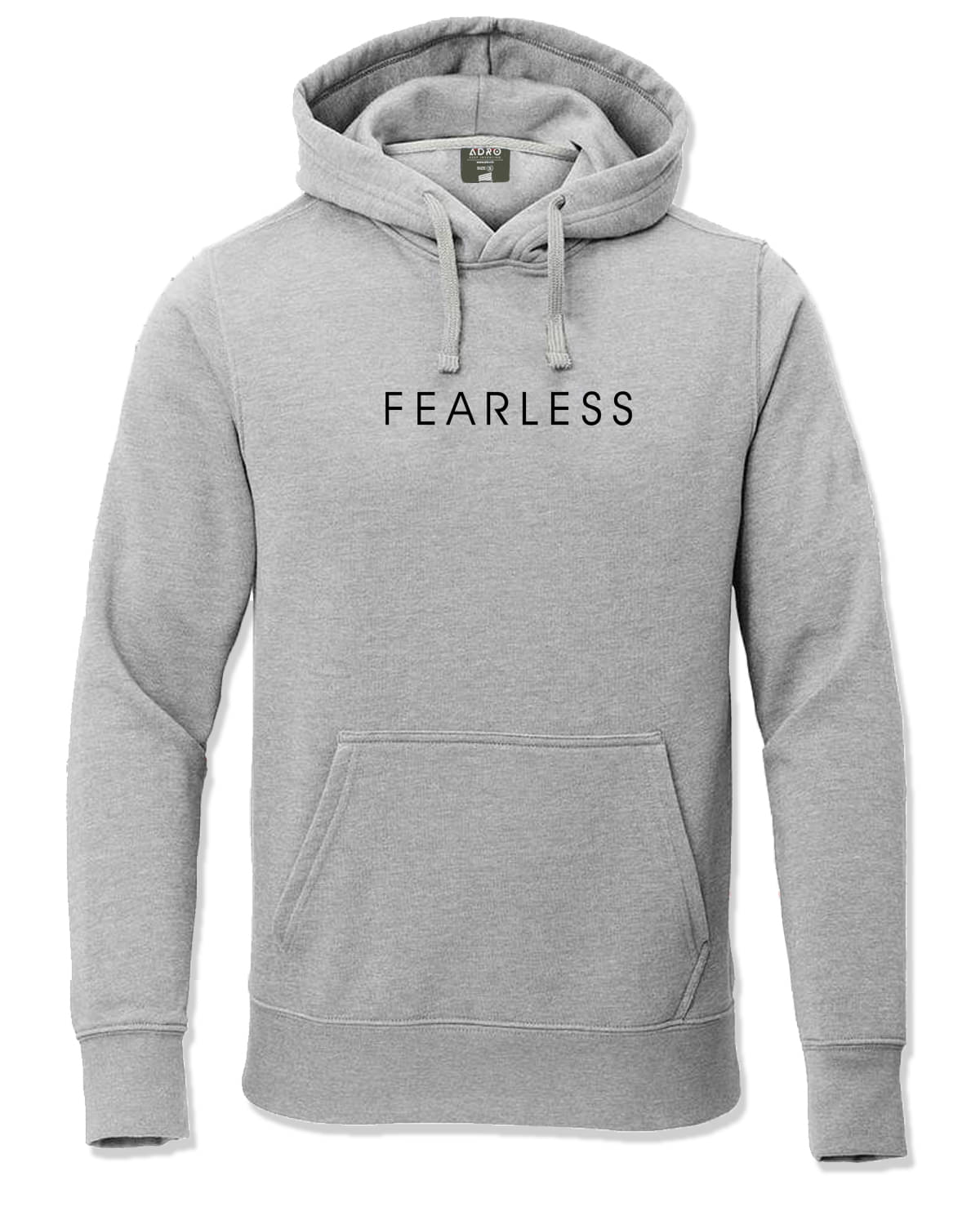     			Adro Fleece Hooded Men's Sweatshirt - Grey ( Pack of 1 )