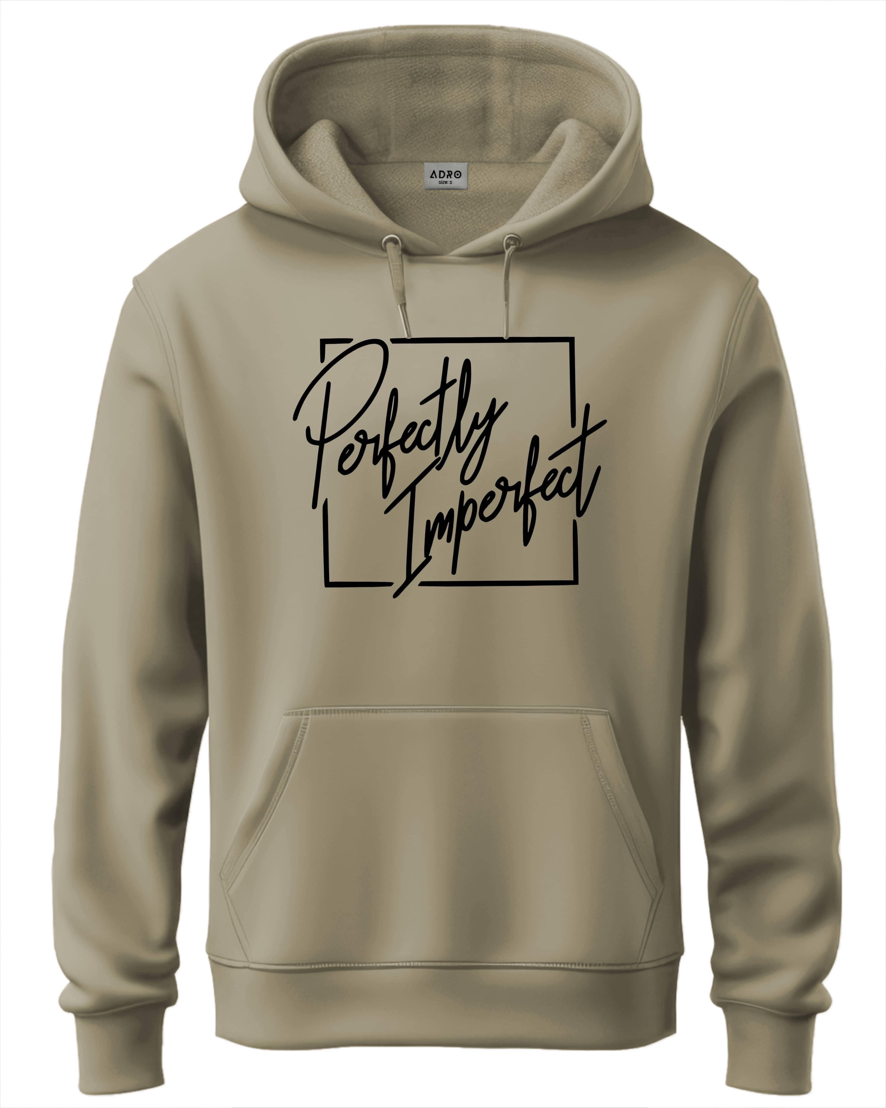     			Adro Fleece Hooded Men's Sweatshirt - Beige ( Pack of 1 )