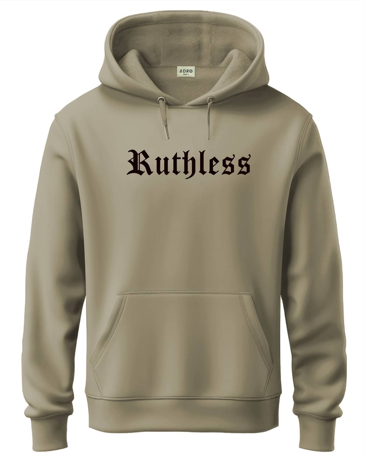 Adro Fleece Hooded Men's Sweatshirt - Beige ( Pack of 1 ) Adro Fleece Hooded Men's Sweatshirt - Beige ( Pack of 1 )