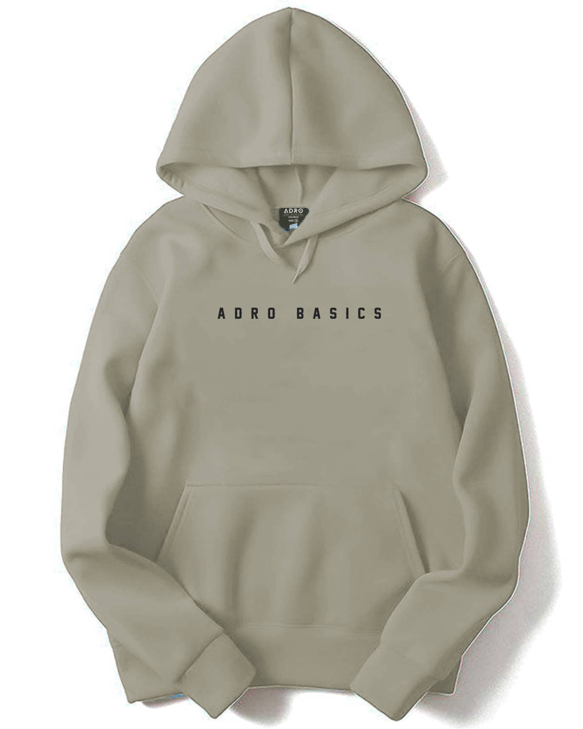     			Adro Fleece Hooded Men's Sweatshirt - Beige ( Pack of 1 )