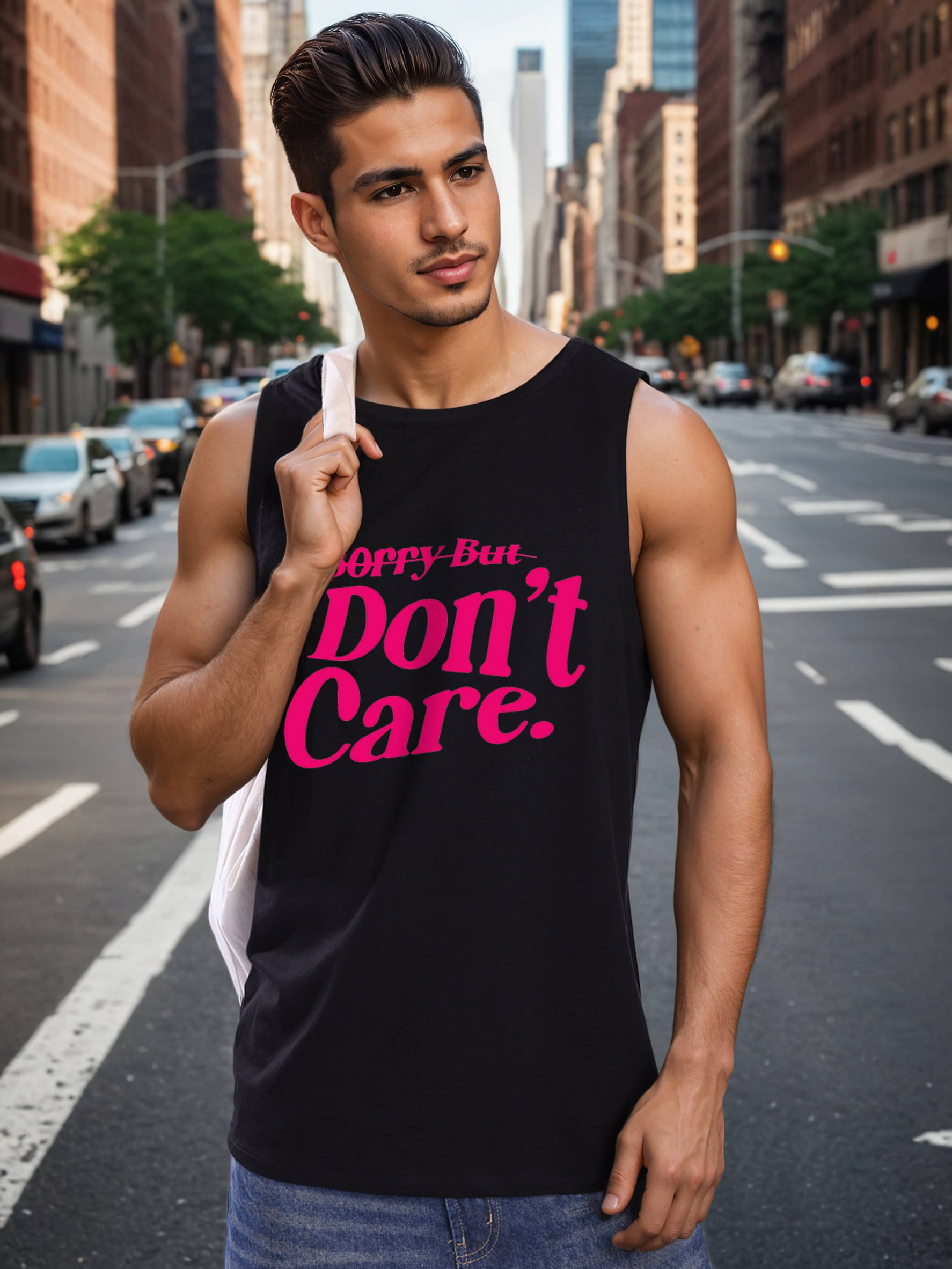     			Bene Kleed Men Cotton Regular Fit Printed T-Shirt ( Black )