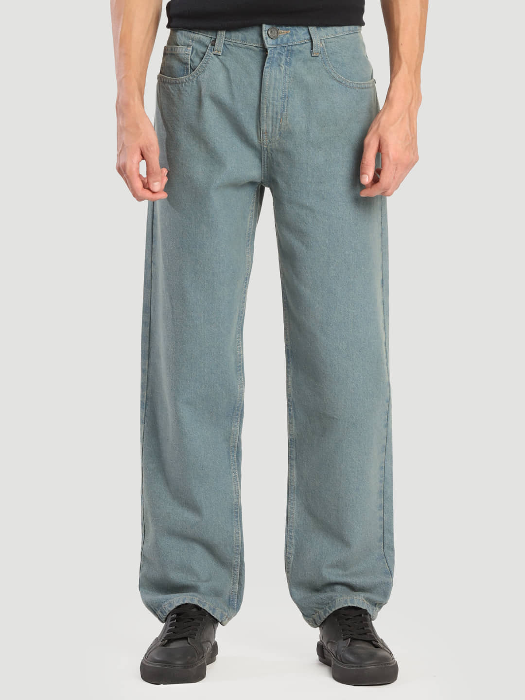 Bene Kleed Relaxed Clean Look Men's Jeans - Light Blue ( Pack of 1 ) - Jeans | Buy online on ZillyBuy