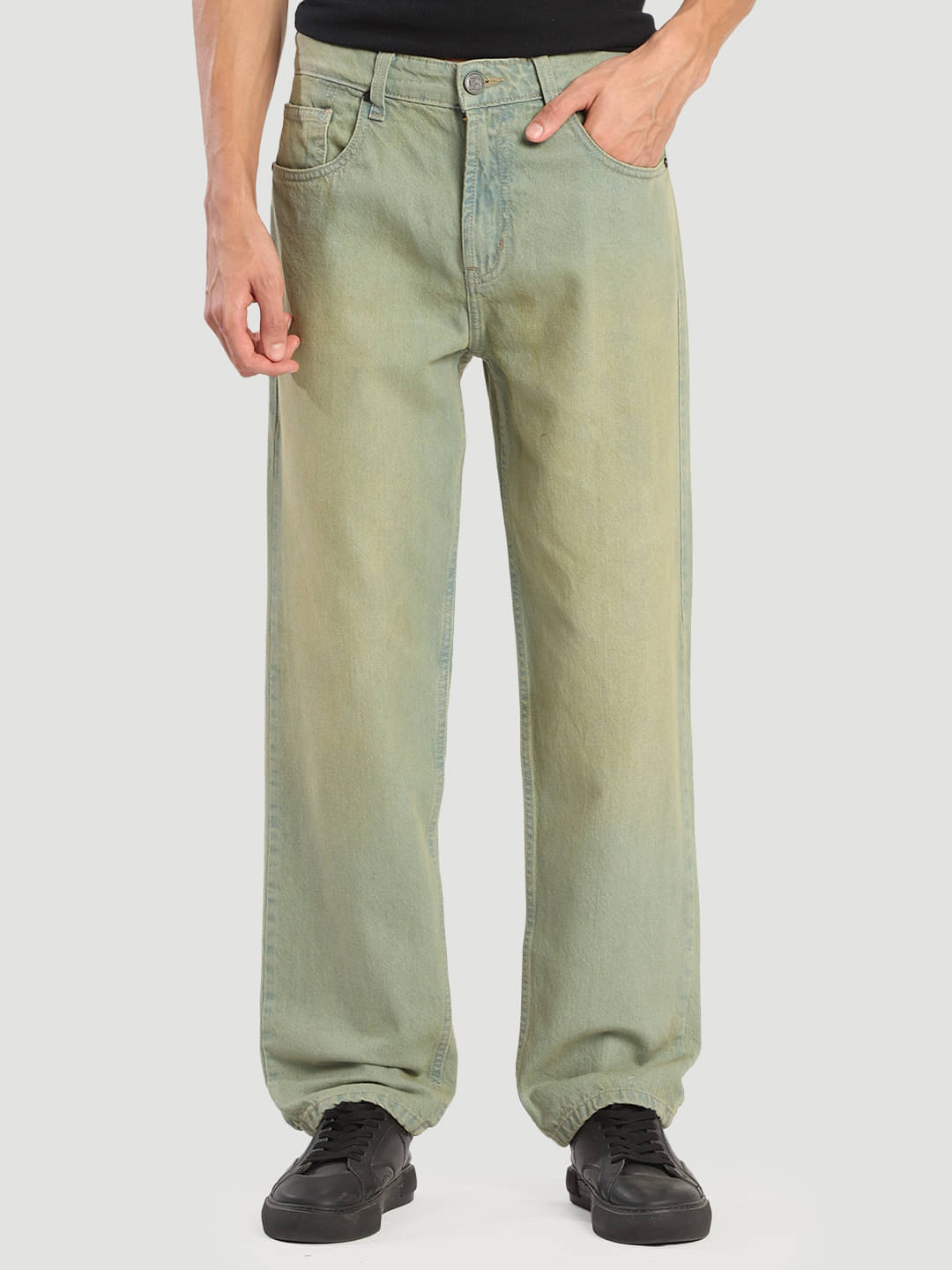 Bene Kleed Relaxed Clean Look Men's Jeans - Khaki ( Pack of 1 )     			Bene Kleed Relaxed Clean Look Men's Jeans - Khaki ( Pack of 1 )