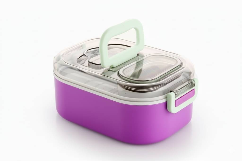     			Dreamy Delights Mighty Lunch Box Plastic School Lunch Boxes 1 - Container ( Pack of 1 )