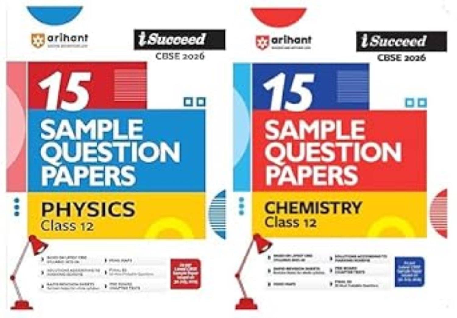     			I Succeed 15 Sample Question Papers Physics & Chemistry Class 12 For Cbse 2026 Exams