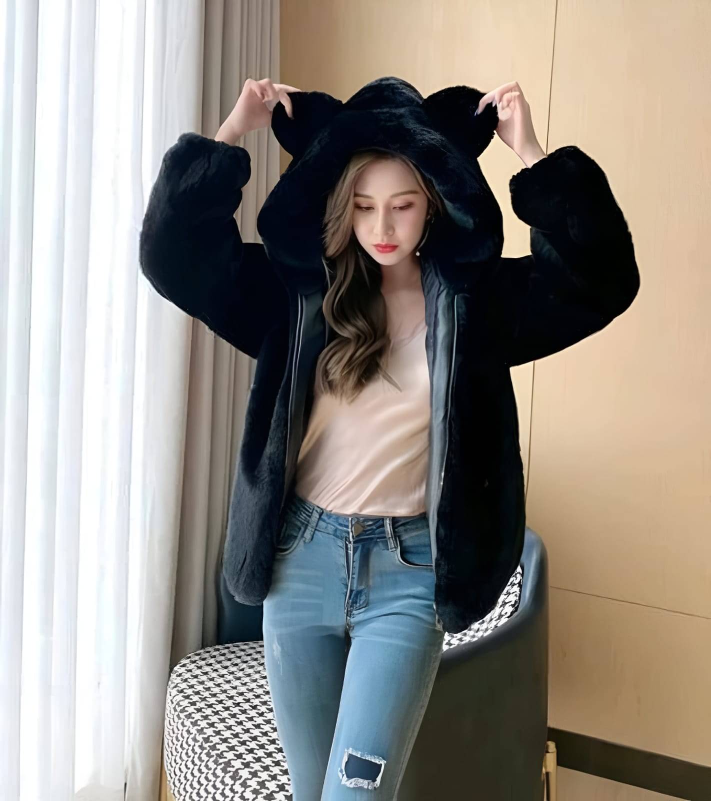 ITZ - Woollen Black Jackets ITZ - Woollen Black Jackets