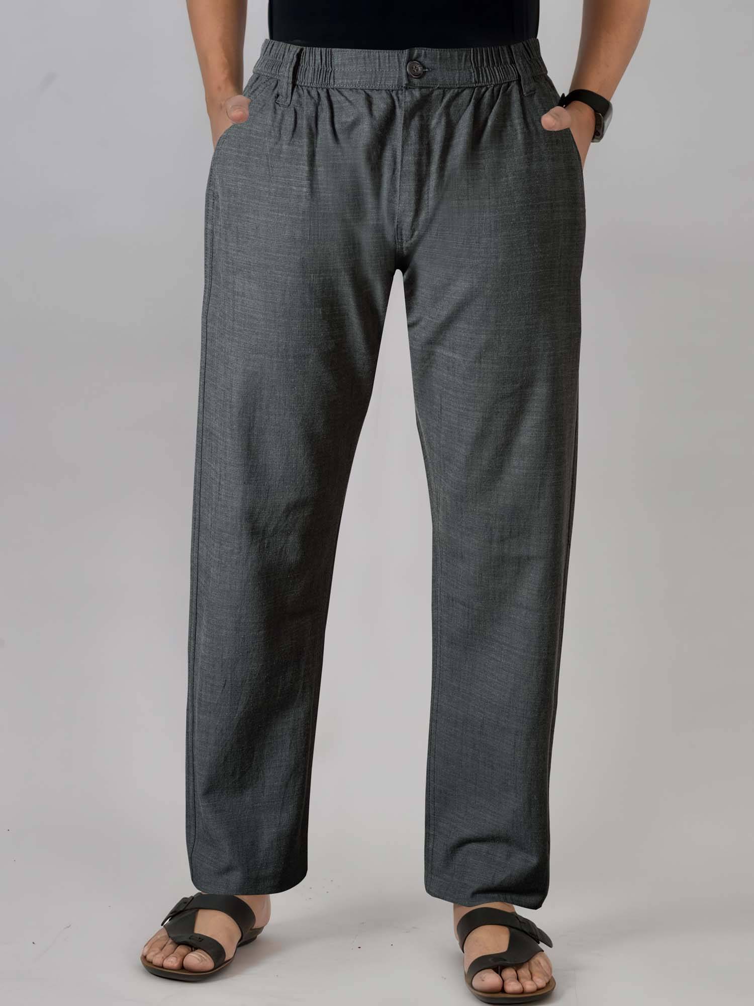     			JB JUST BLACK Relax Men's Trouser - Grey ( Pack of 1 )