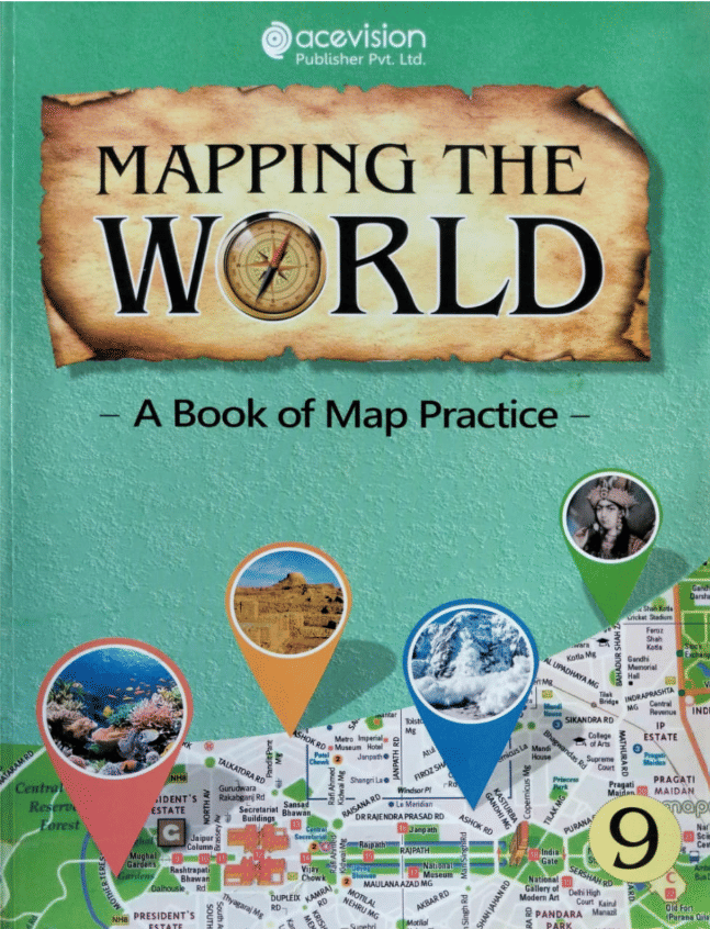     			MAPPING THE WORLD - A BOOK OF MAP PRACTICE -