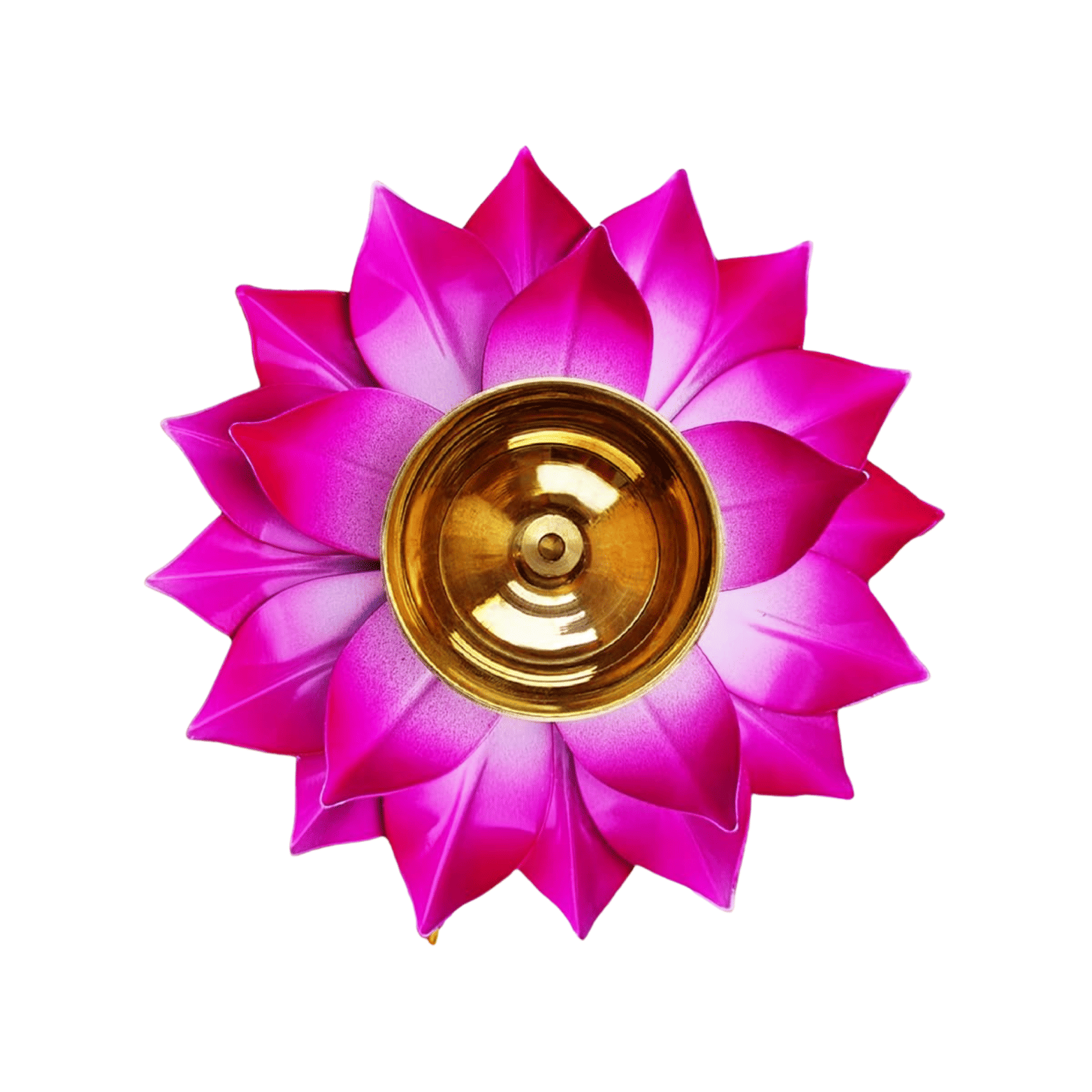     			METTI MOHAN TRADERS Brass Floor Diya - Pack of 1