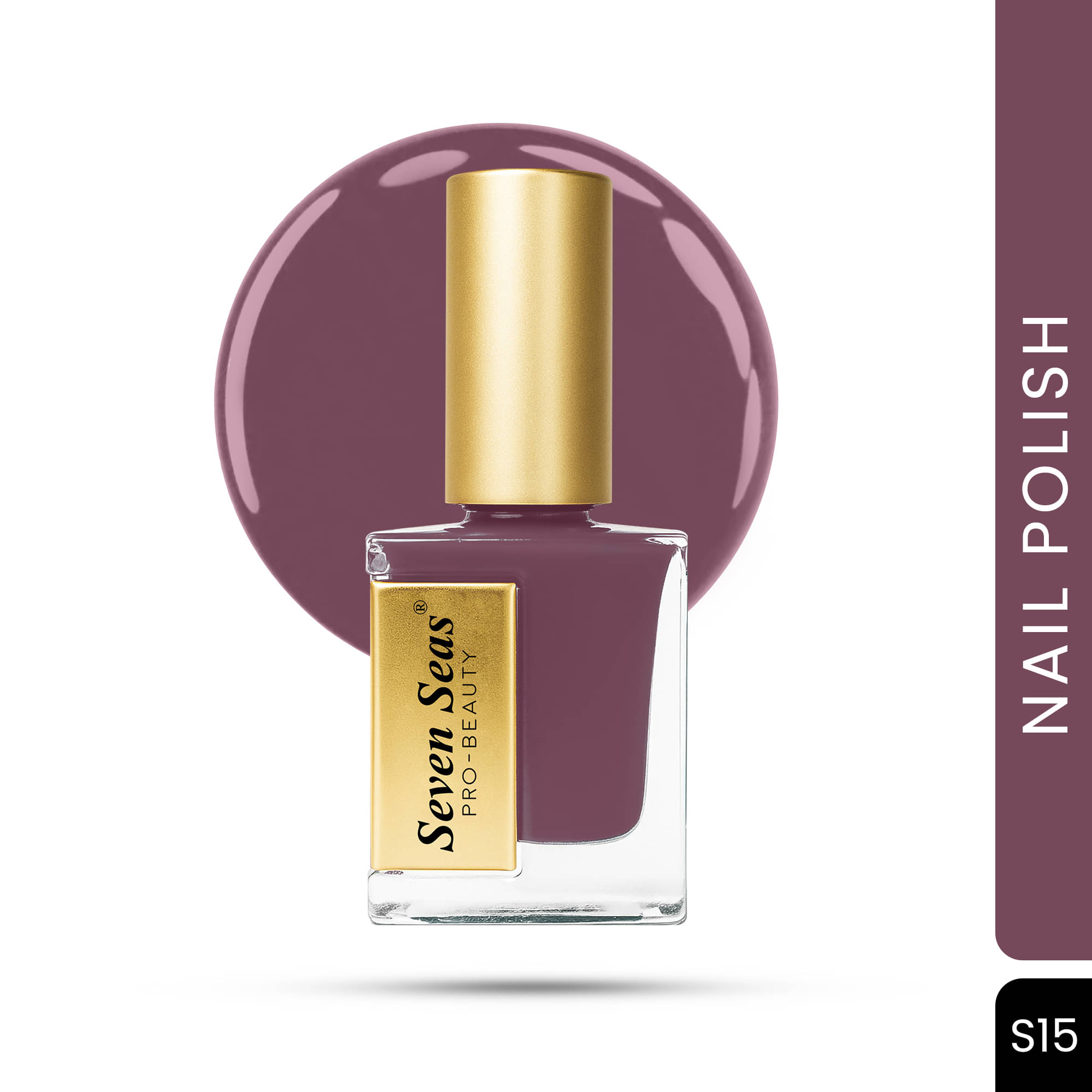     			Seven Seas Mauve Orchid Matte Nail Polish 11 ( Pack of 1 )