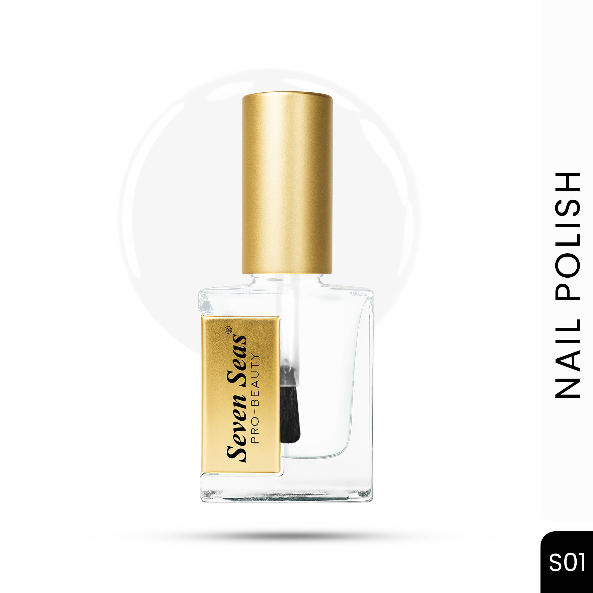     			Seven Seas White Matte Nail Polish 11 ( Pack of 1 )