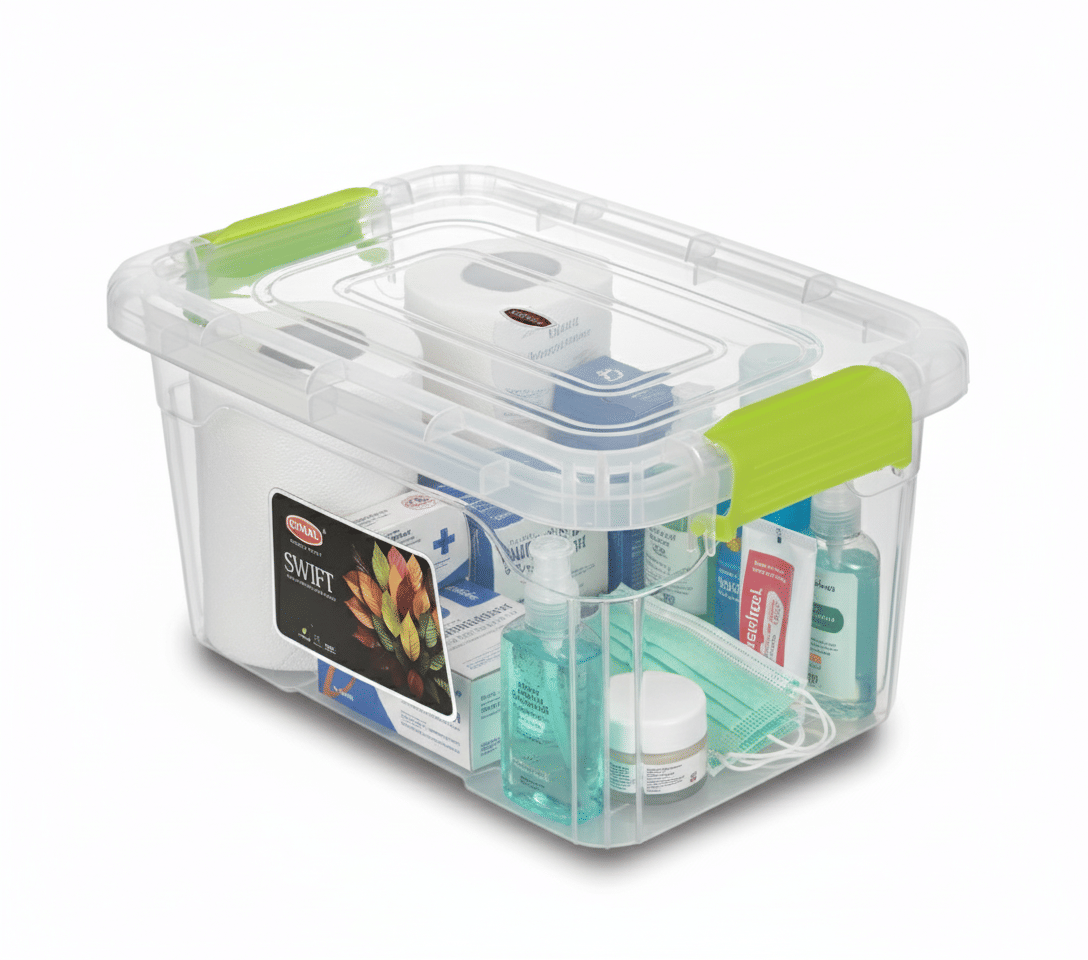 Sonal Swift Deluxe Plastic Green Multi-Purpose Container ( Set of 1 ) Sonal Swift Deluxe Plastic Green Multi-Purpose Container ( Set of 1 )