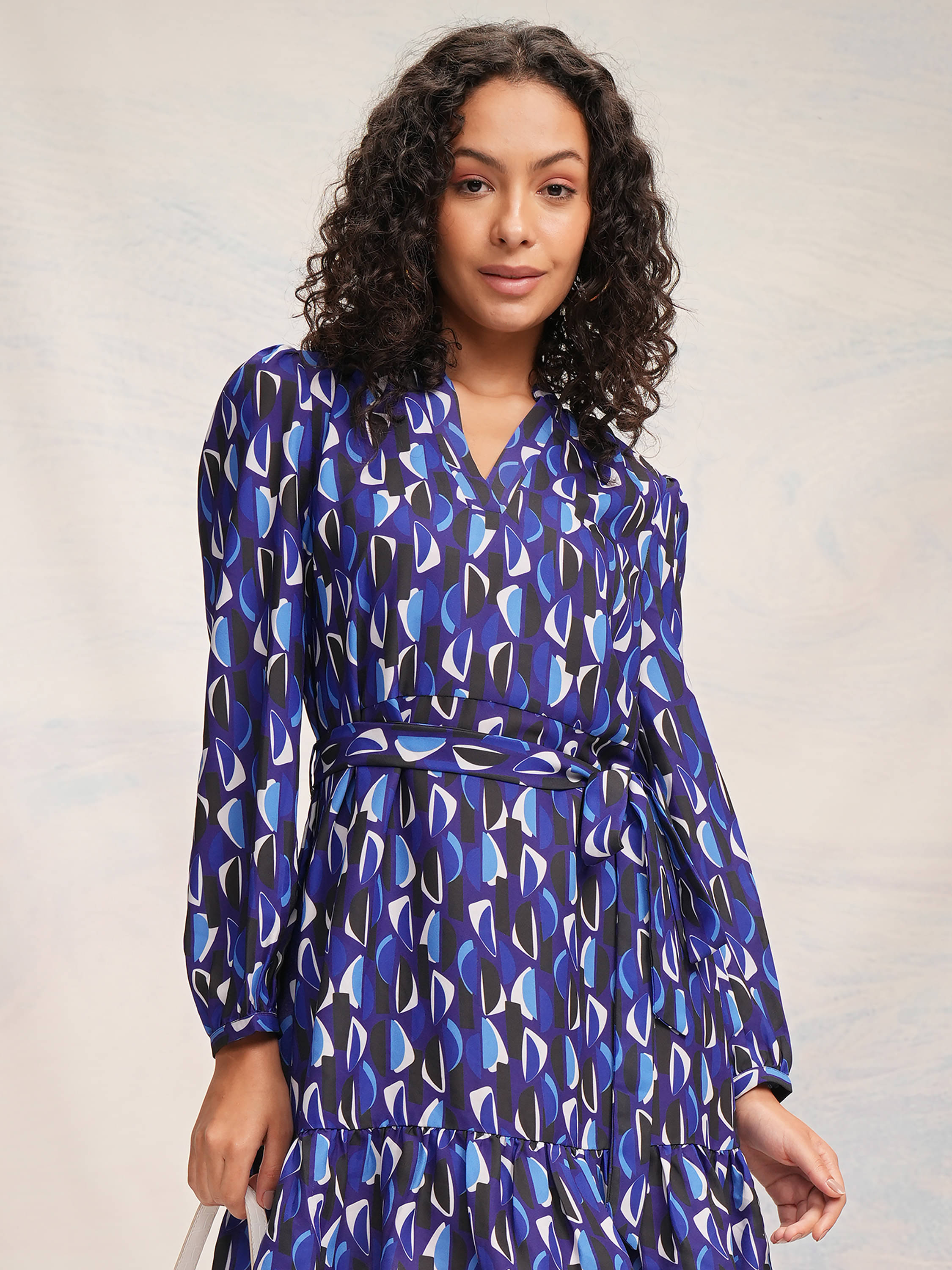 Tokyo Talkies Women Polyester A-line Dress ( Multi Color ) Tokyo Talkies Women Polyester A-line Dress ( Multi Color )