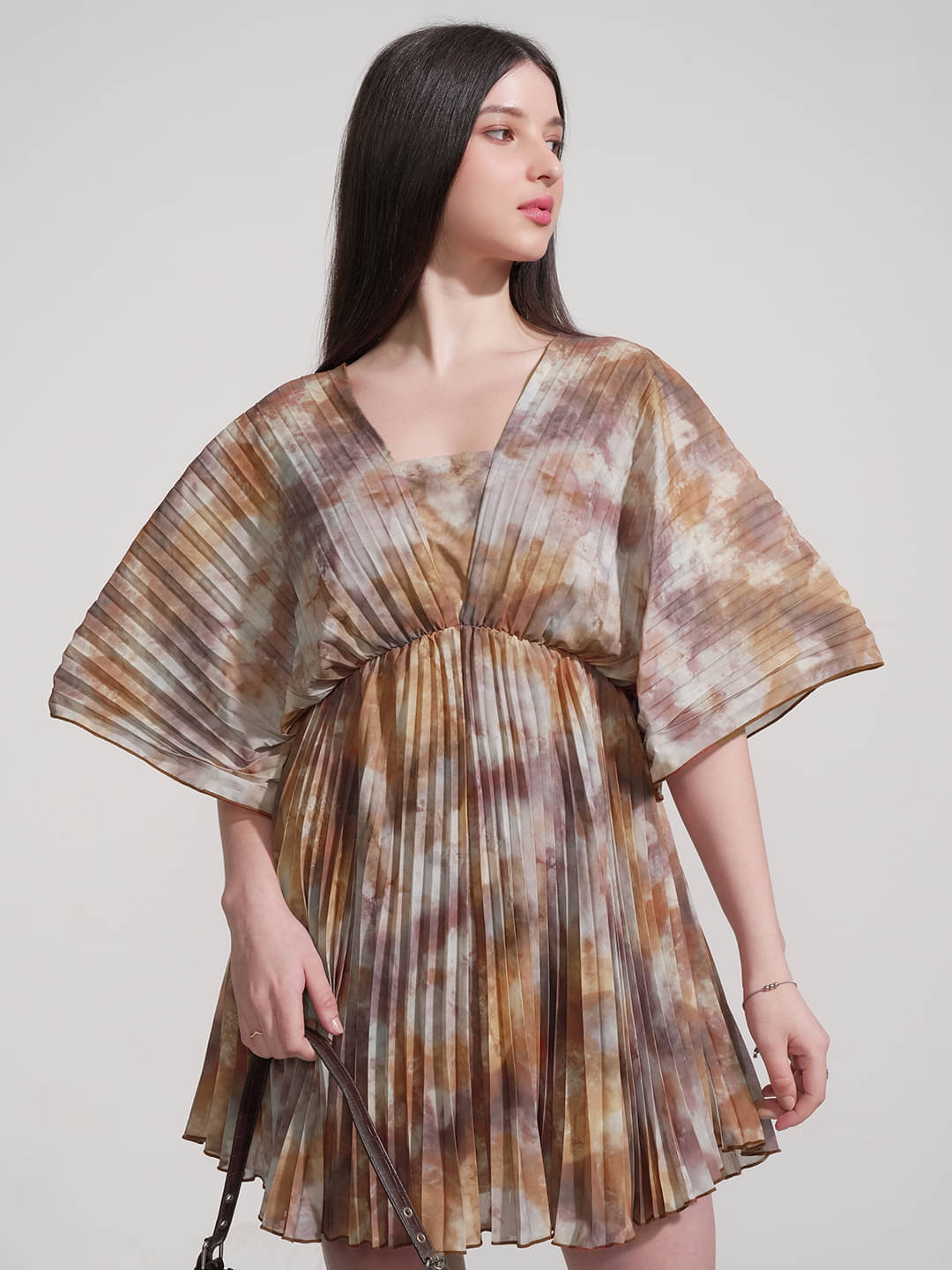     			Tokyo Talkies Women Polyester Fit & Flare Dress ( Multi Color )