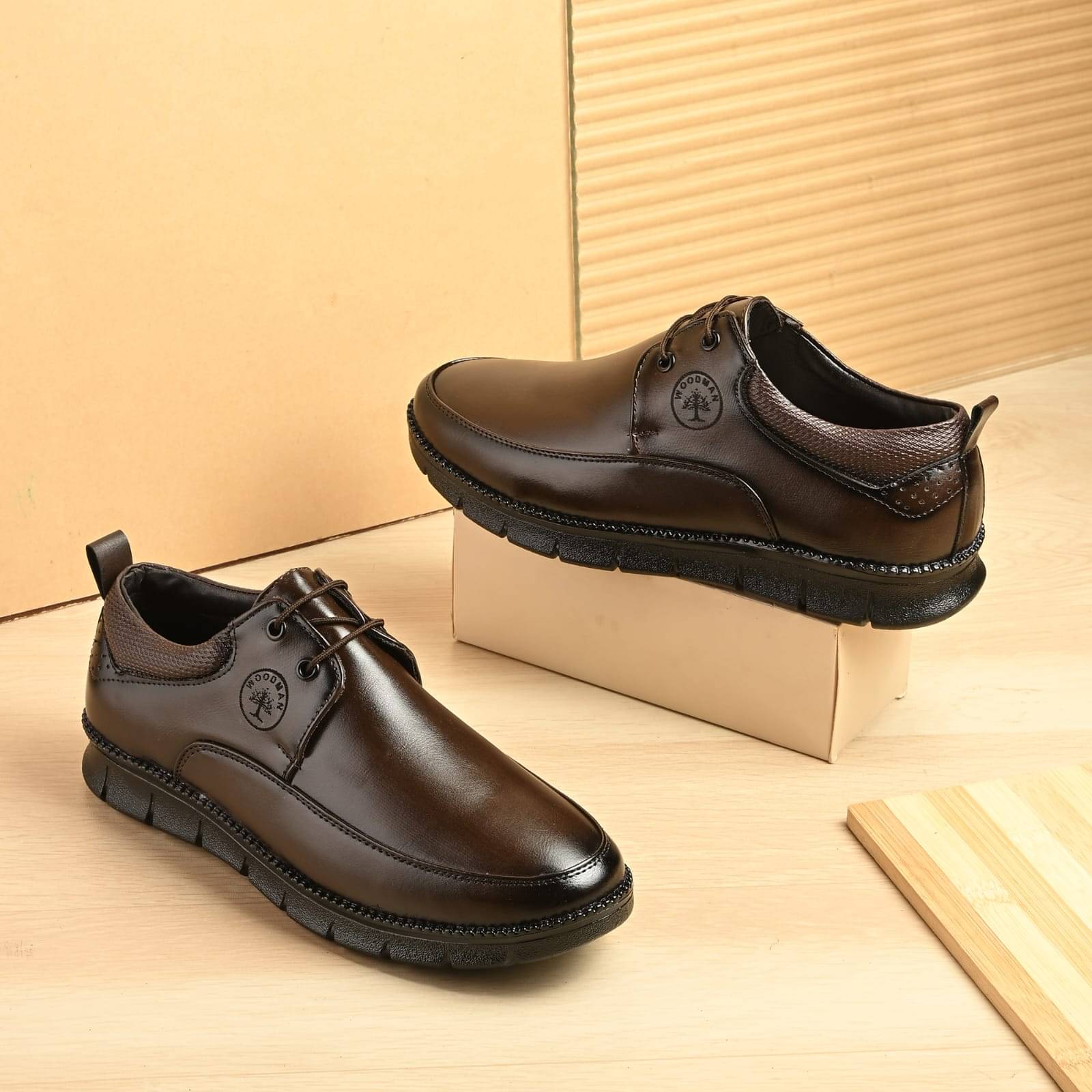 Woodman Casual shoes for Men Brown Men's Lifestyle Shoes Woodman Casual shoes for Men Brown Men's Lifestyle Shoes