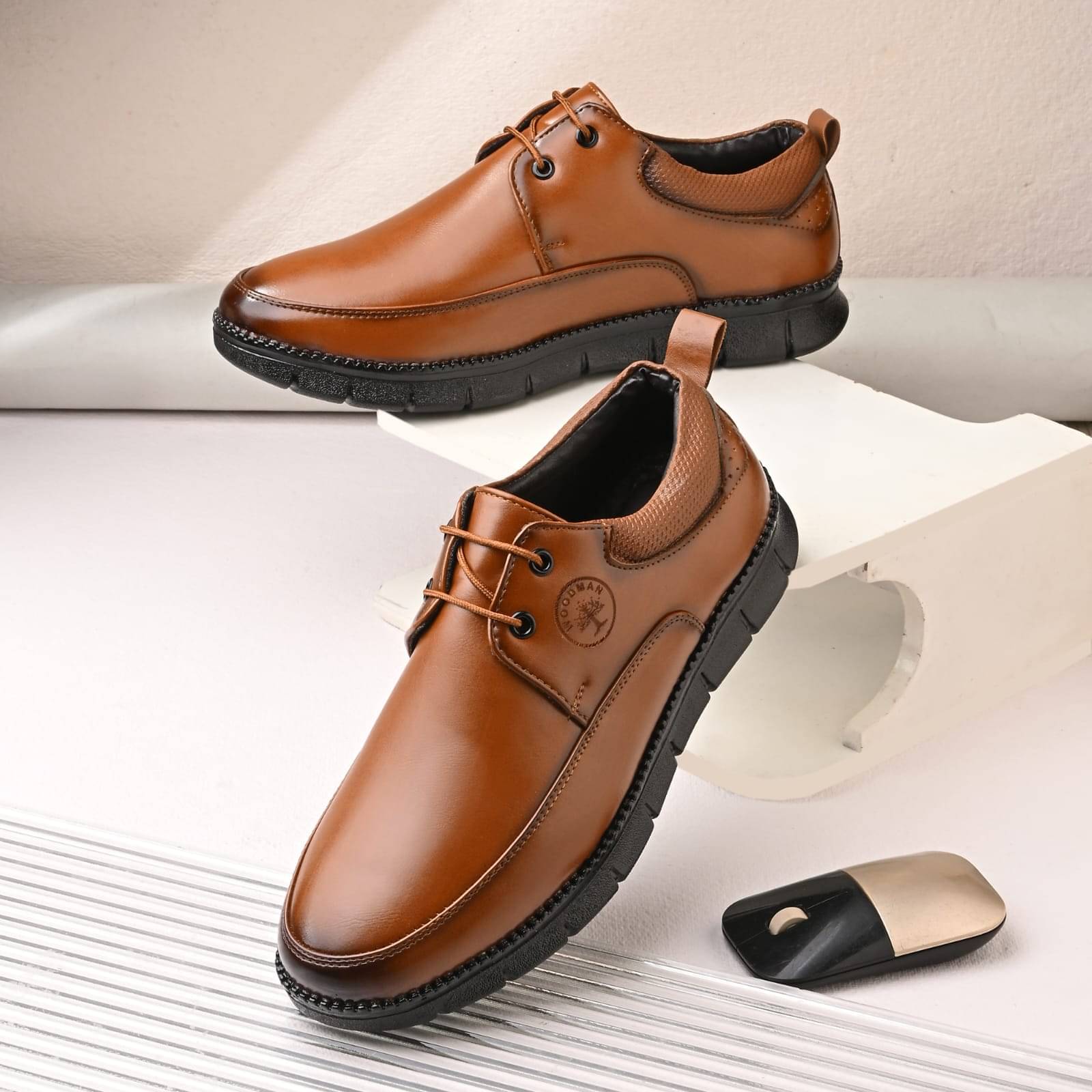     			Woodman Casual shoes for Men Tan Men's Lifestyle Shoes