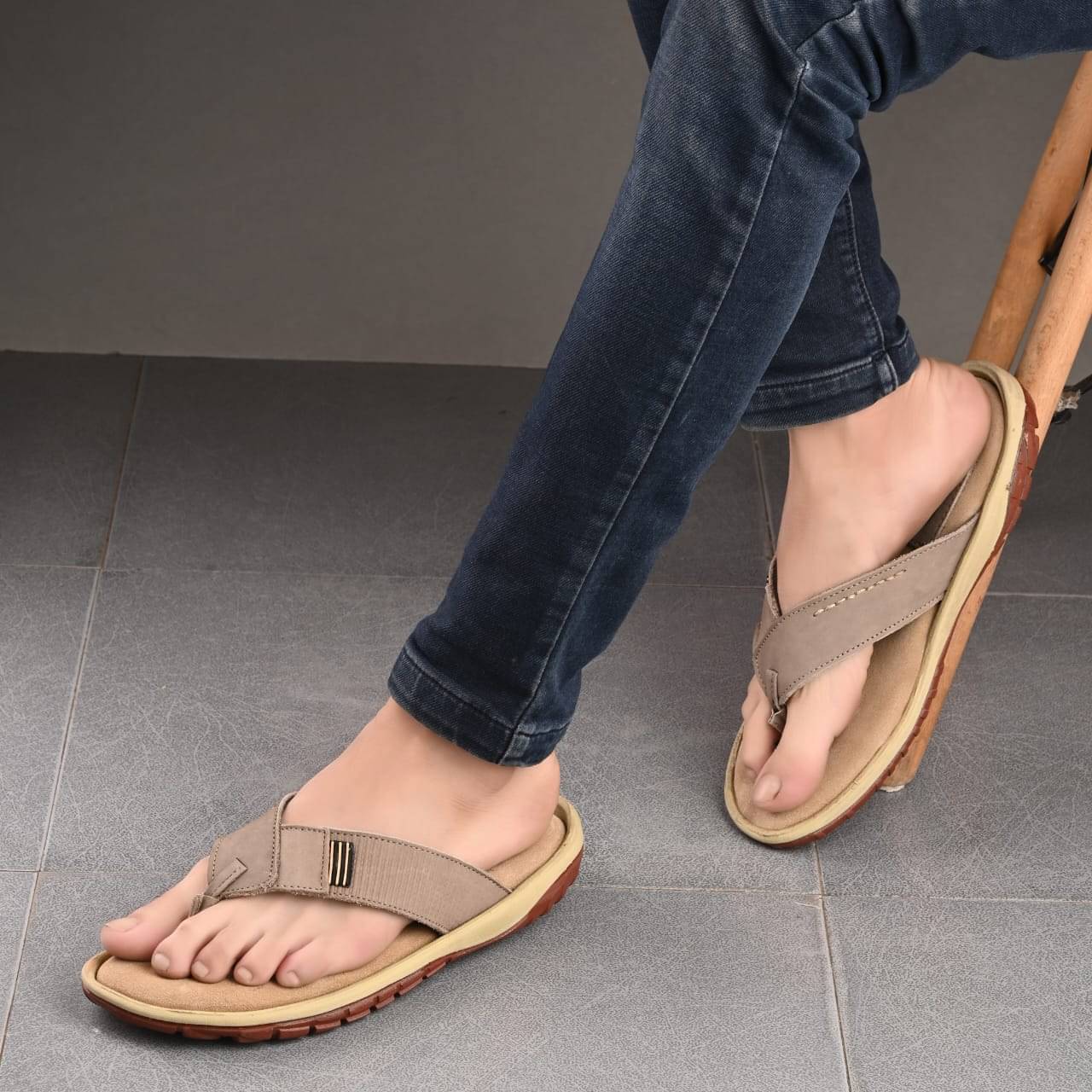 Woodman - Khaki Men's Sandals Woodman - Khaki Men's Sandals