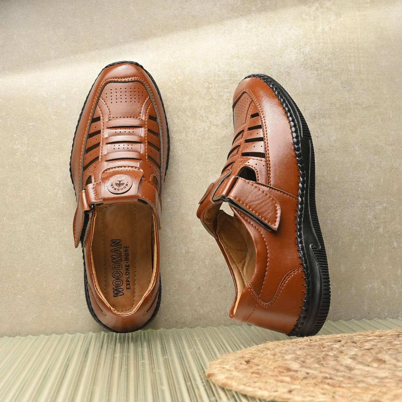 Woodman - Tan Men's Sandals Woodman - Tan Men's Sandals